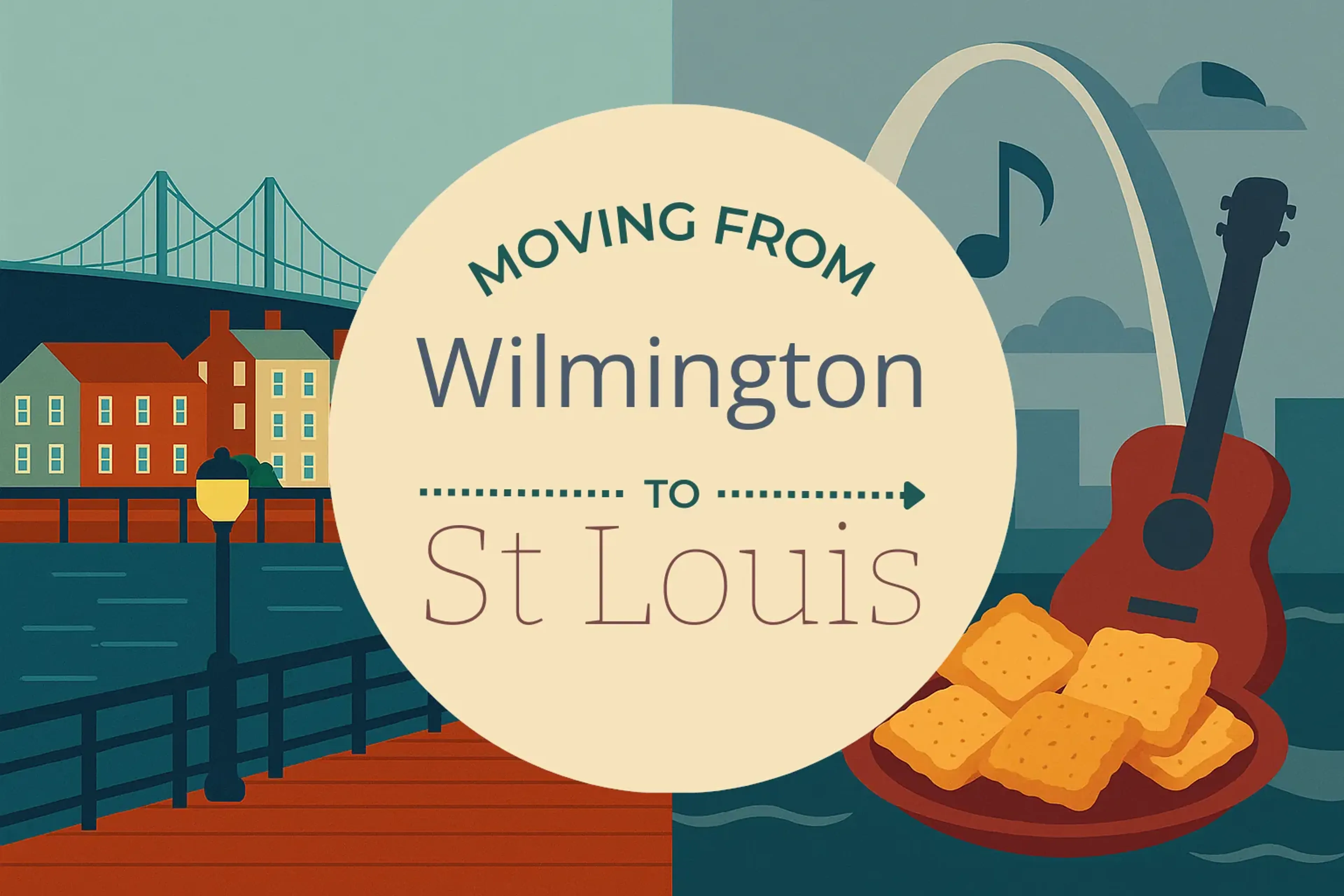 Side-by-side comparison of Wilmington to St. Louis moving companies