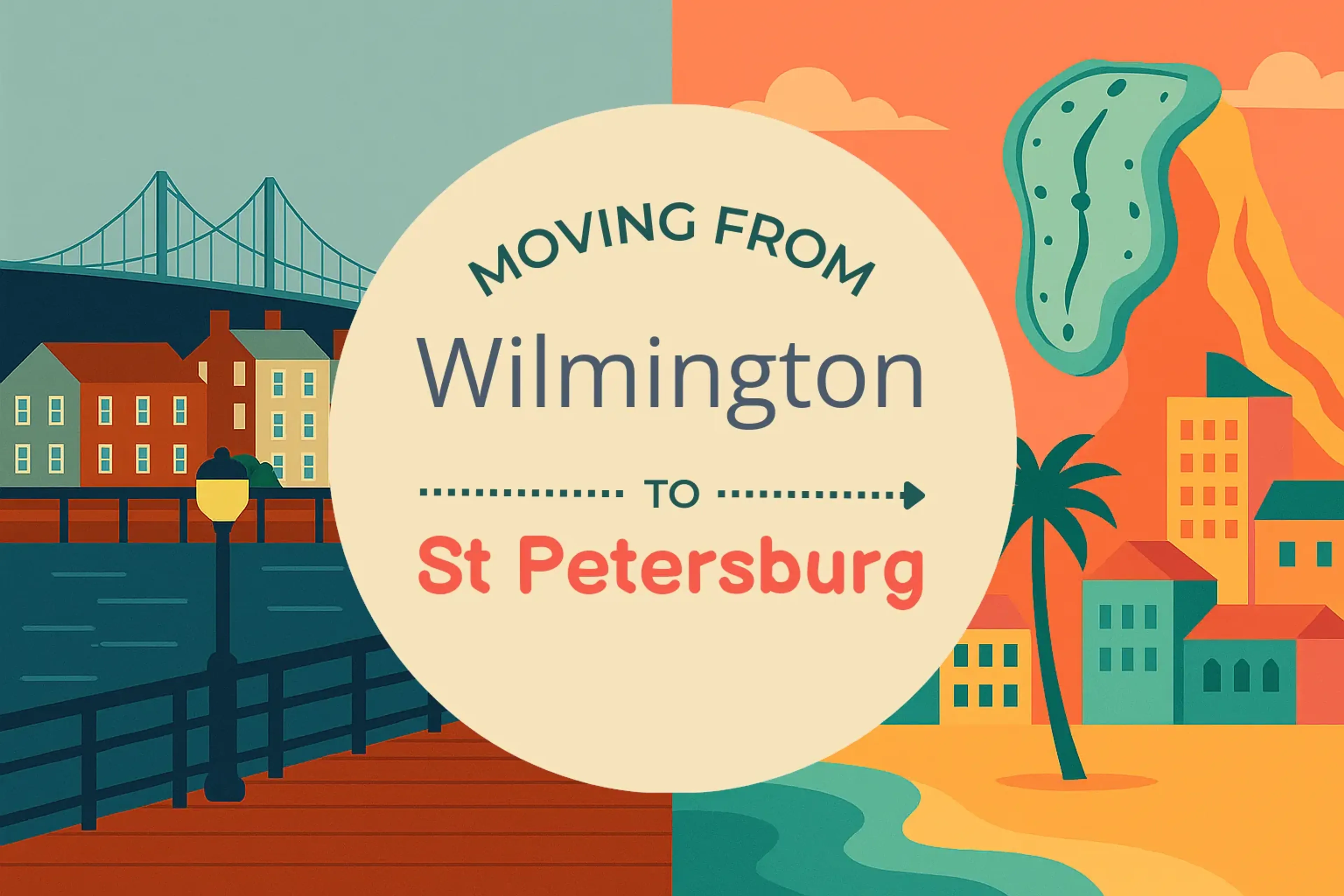 Side-by-side comparison of Wilmington to St. Petersburg moving companies