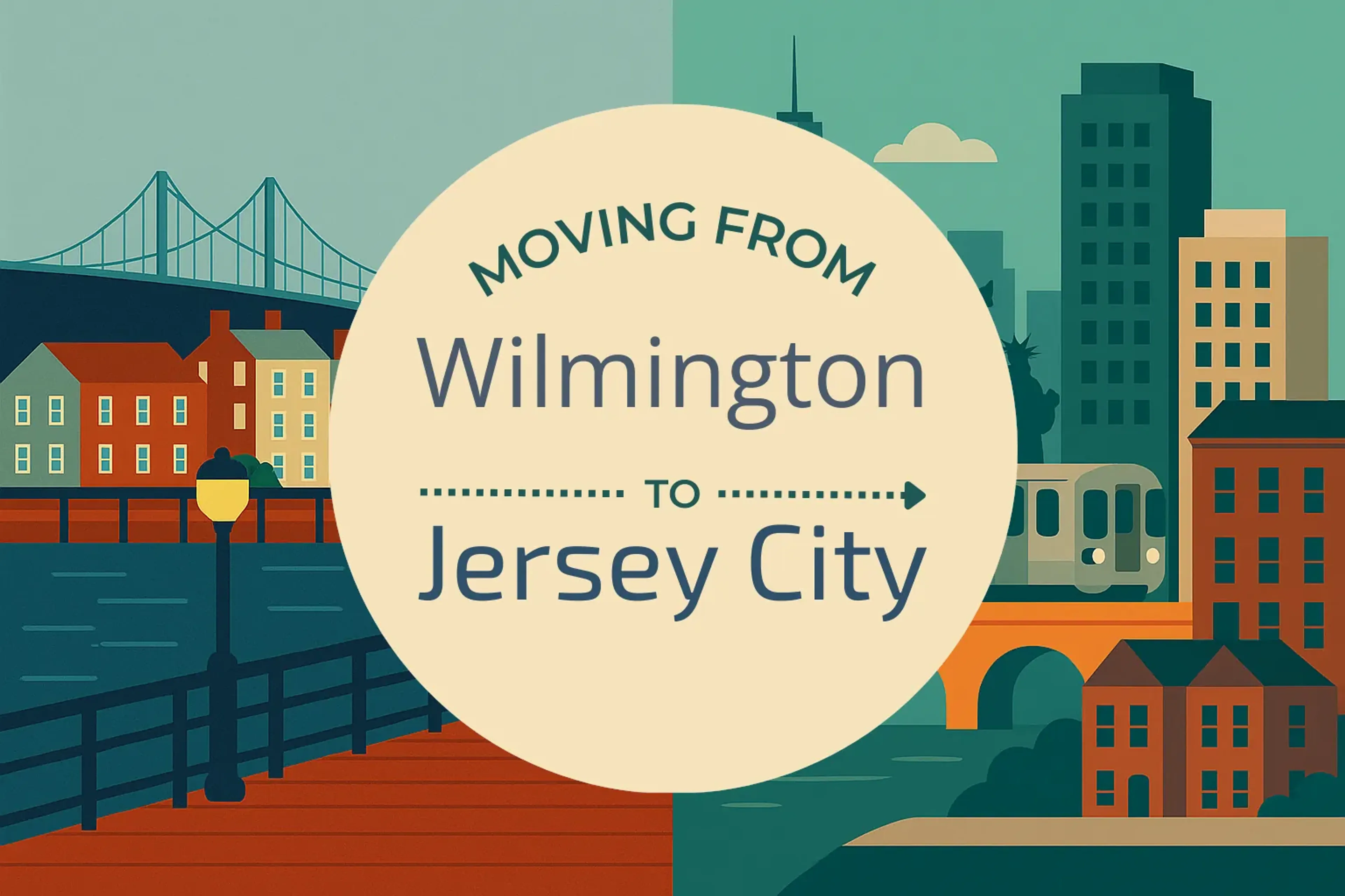 Side-by-side comparison of Wilmington to Jersey City moving companies