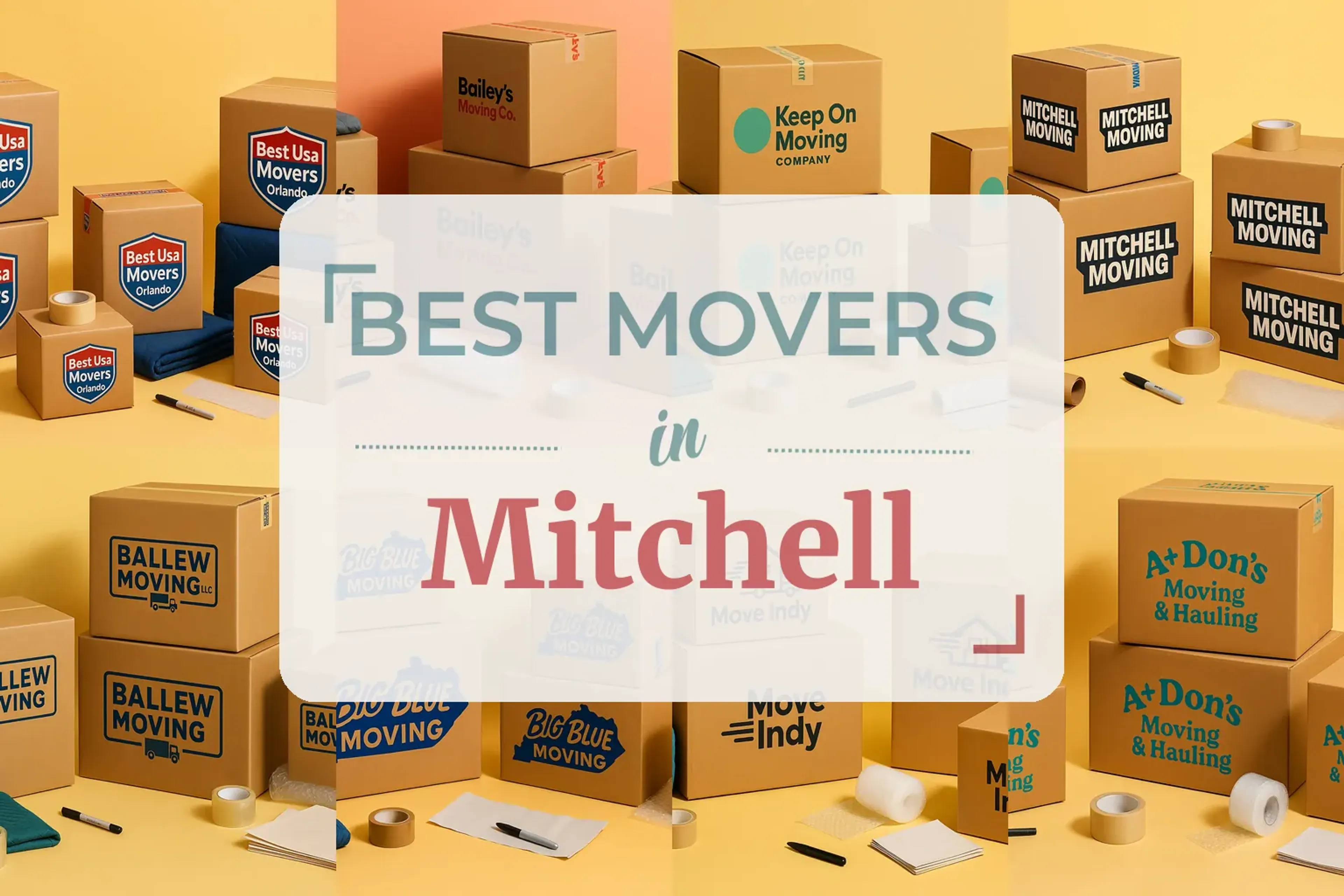 Side-by-side comparison of Mitchell moving companies
