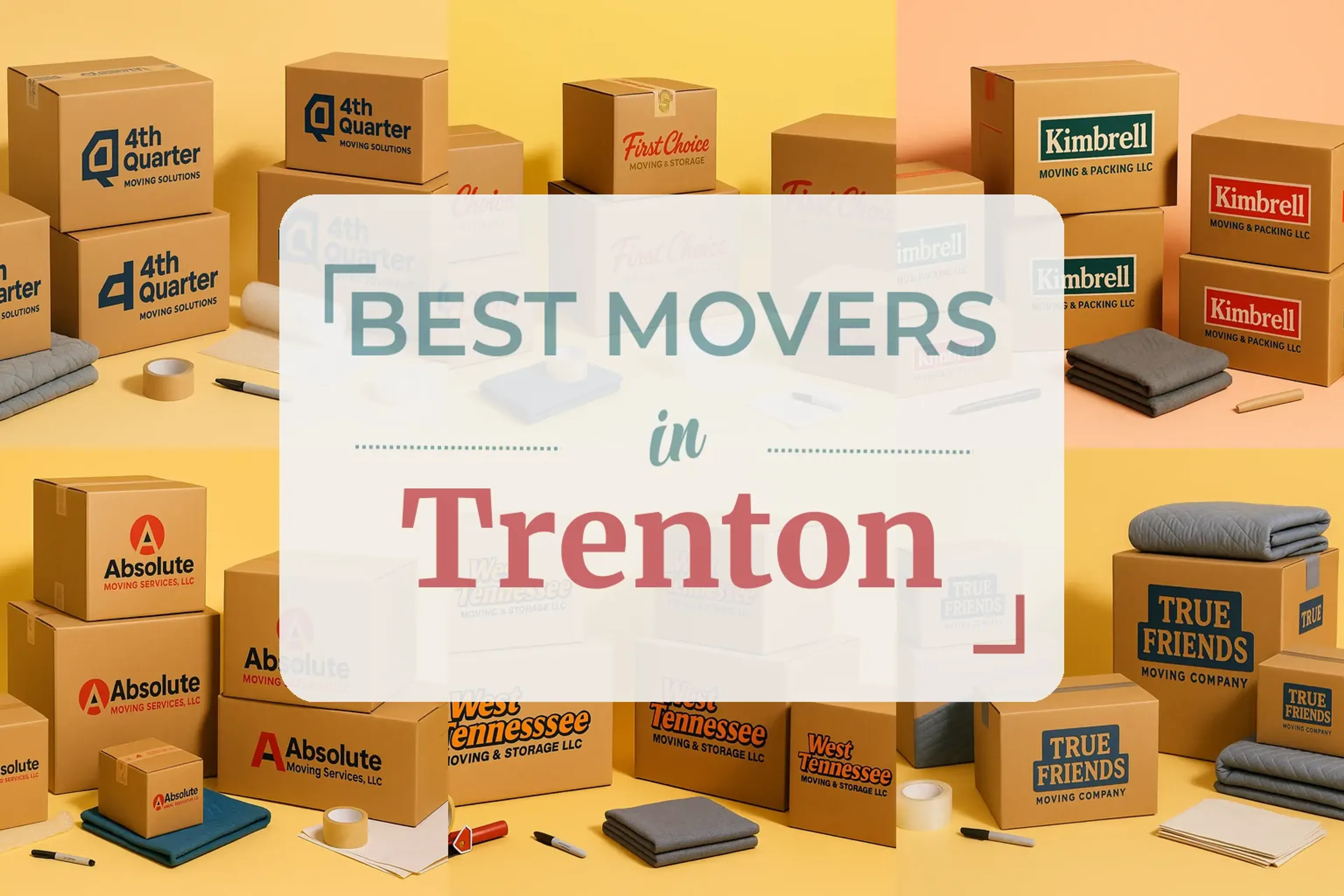 Side-by-side comparison of Trenton moving companies