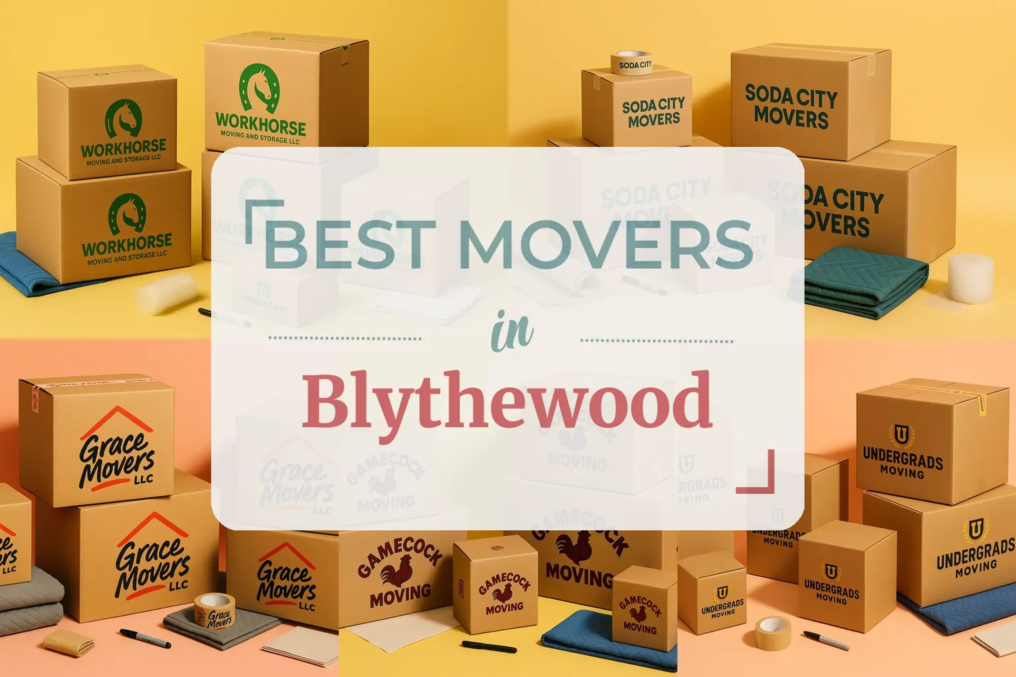 Side-by-side comparison of Blythewood moving companies