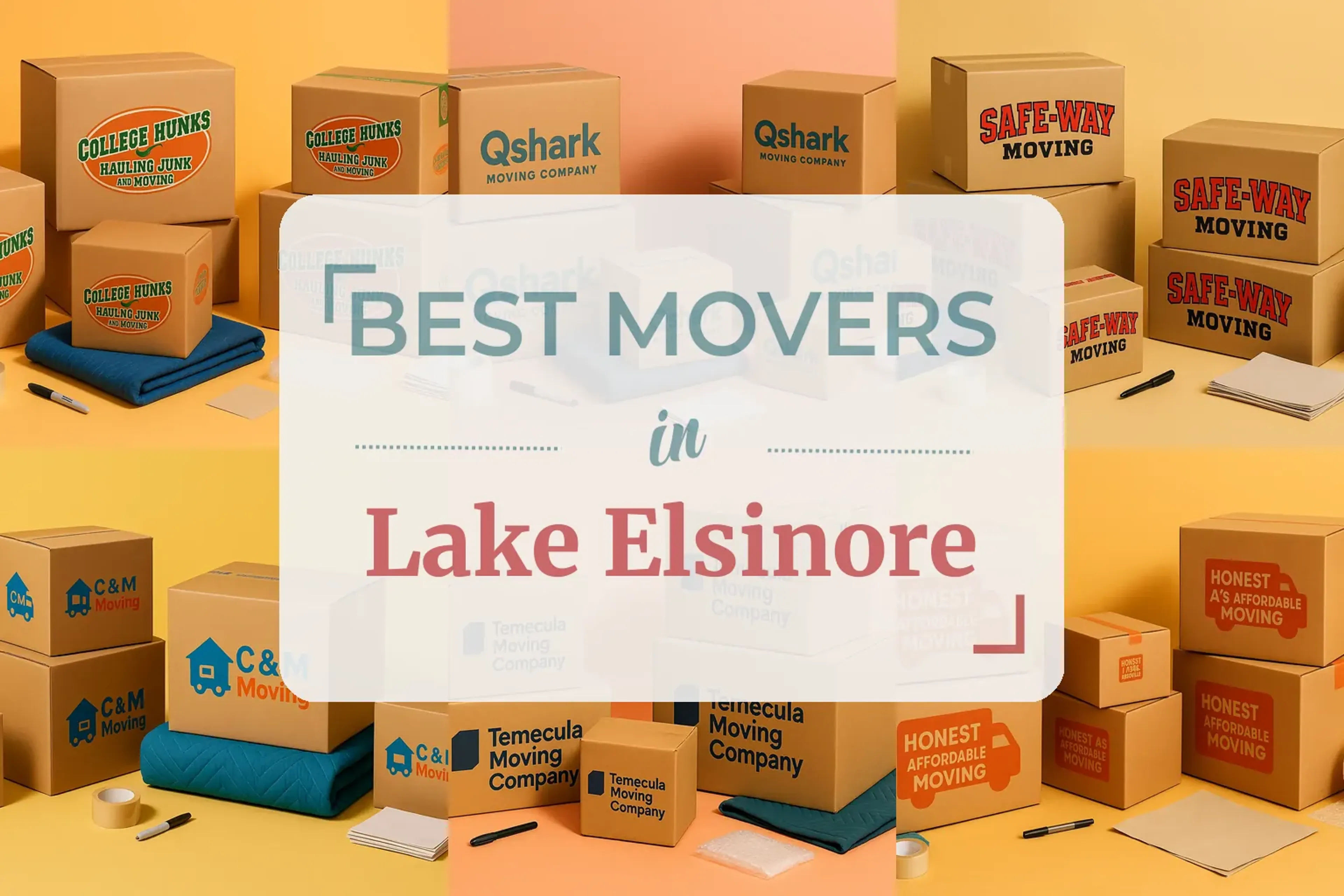 Side-by-side comparison of Lake Elsinore moving companies