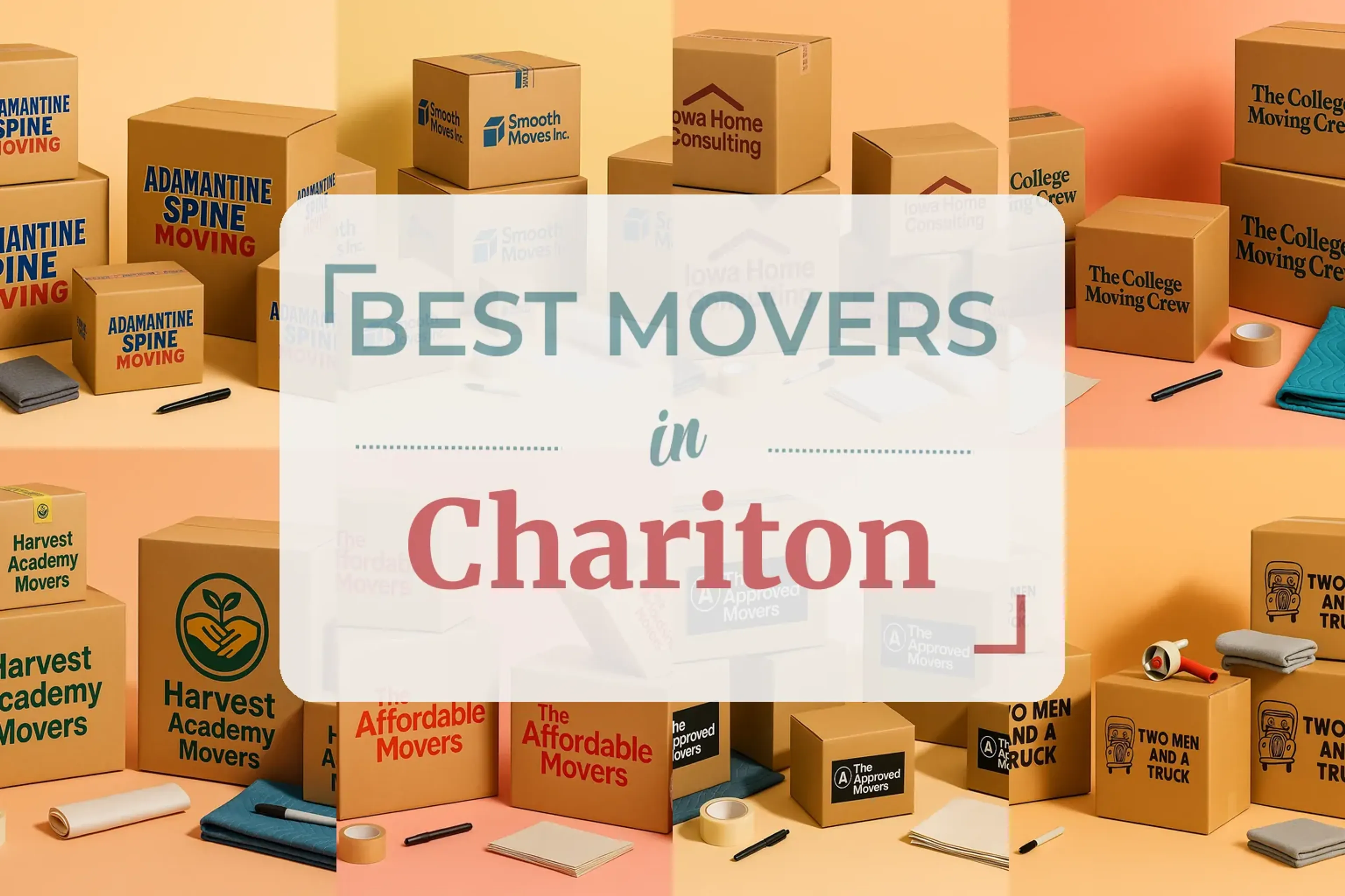 Side-by-side comparison of Chariton moving companies