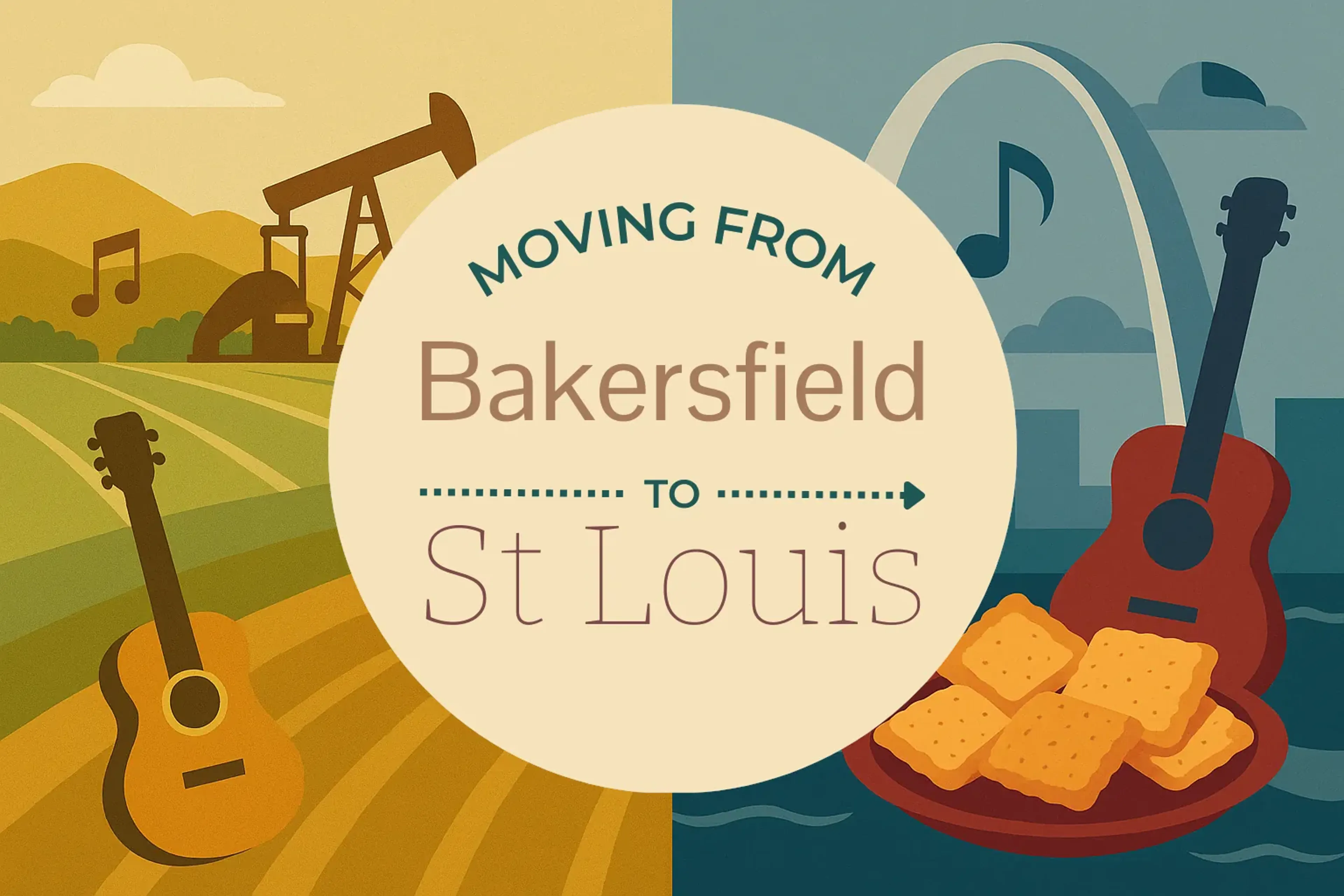 Side-by-side comparison of Bakersfield to St. Louis moving companies