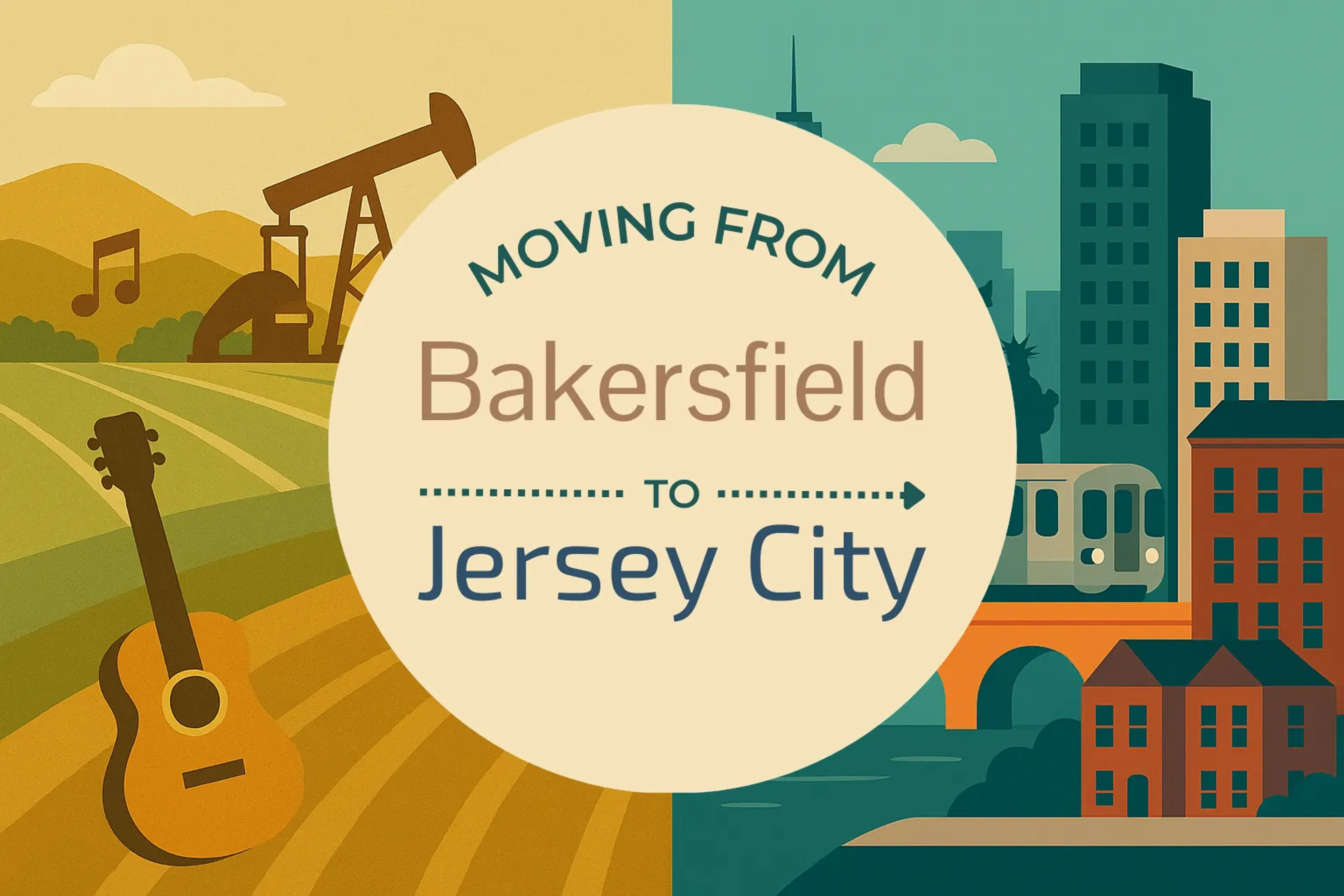 Side-by-side comparison of Bakersfield to Jersey City moving companies