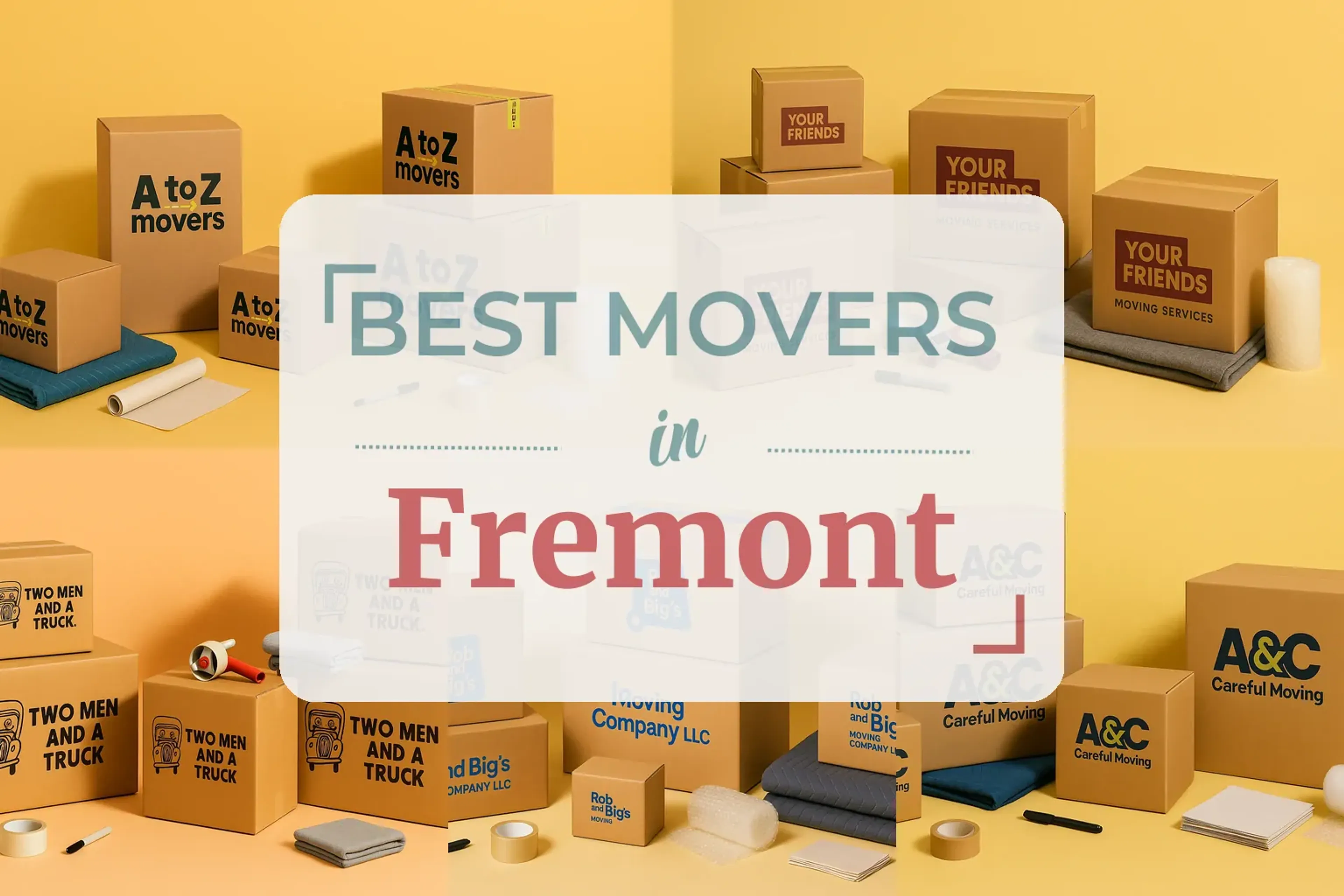 Side-by-side comparison of Fremont moving companies
