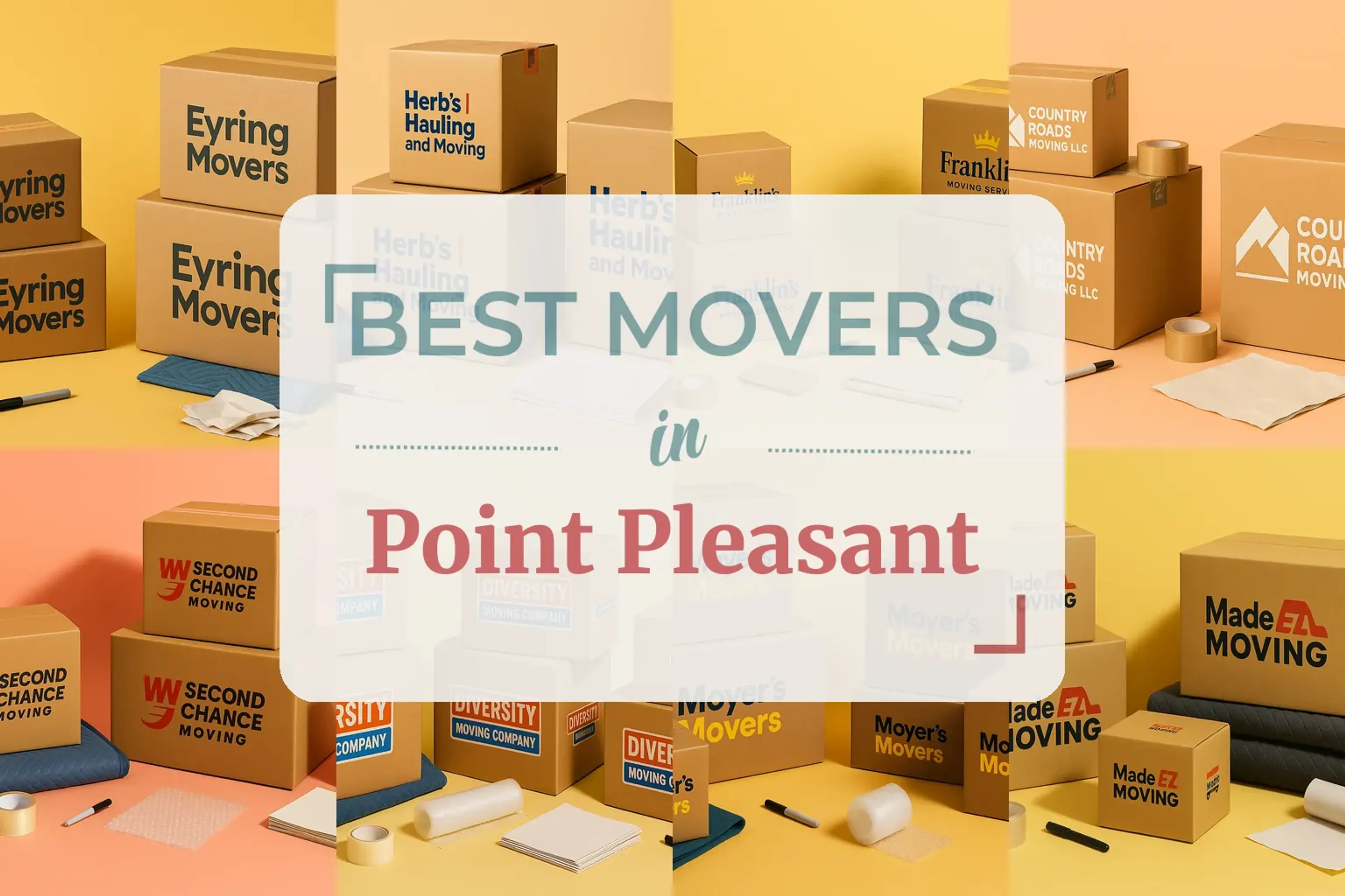 Side-by-side comparison of Point Pleasant moving companies