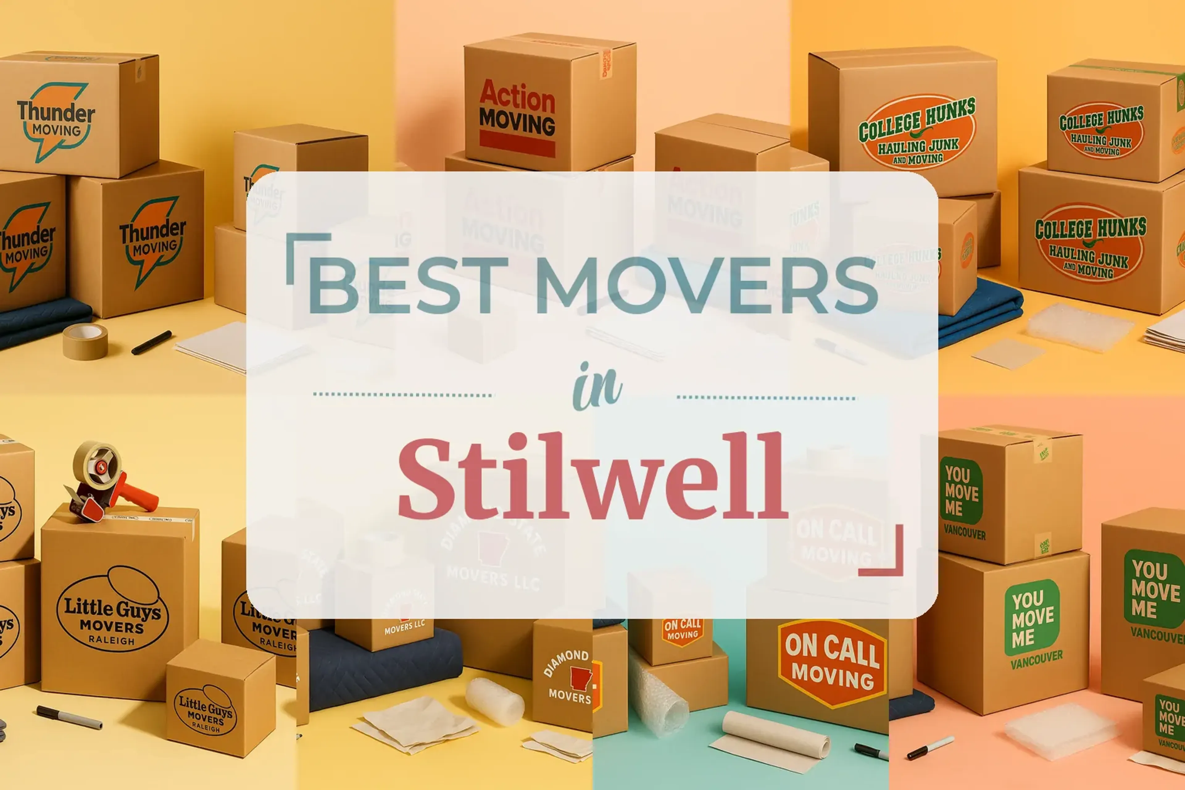 Side-by-side comparison of Stilwell moving companies