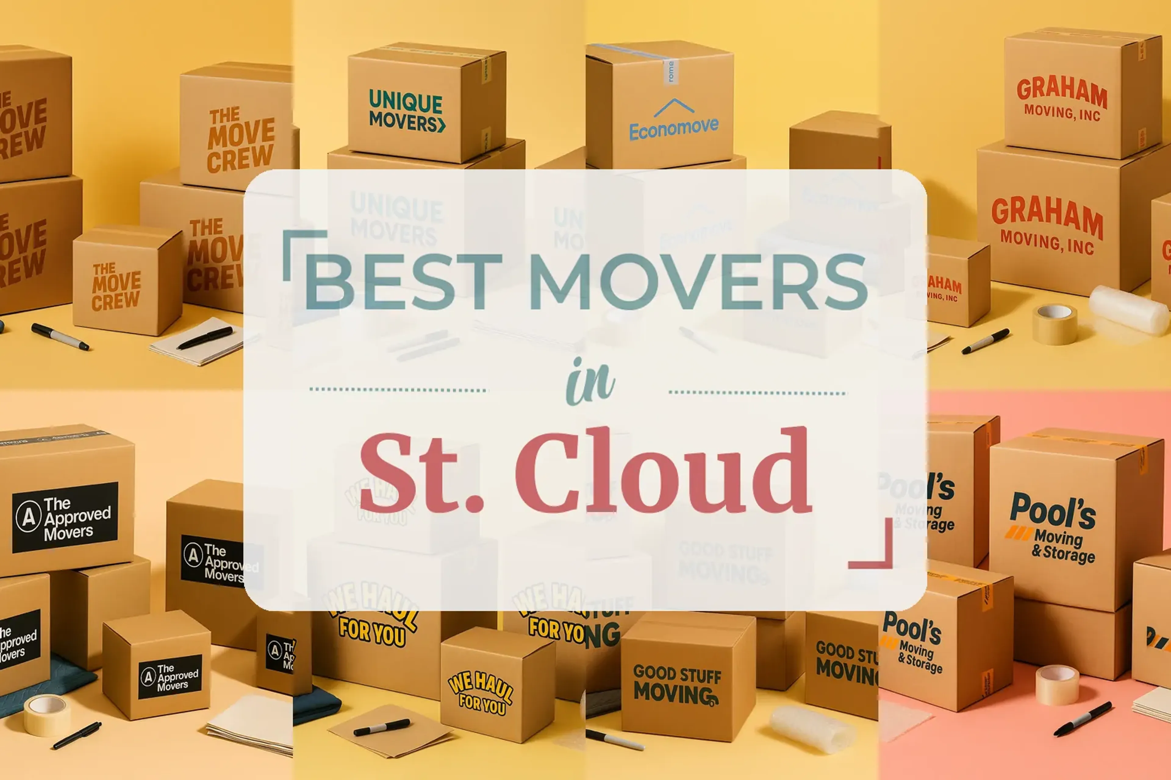 Side-by-side comparison of St. Cloud moving companies