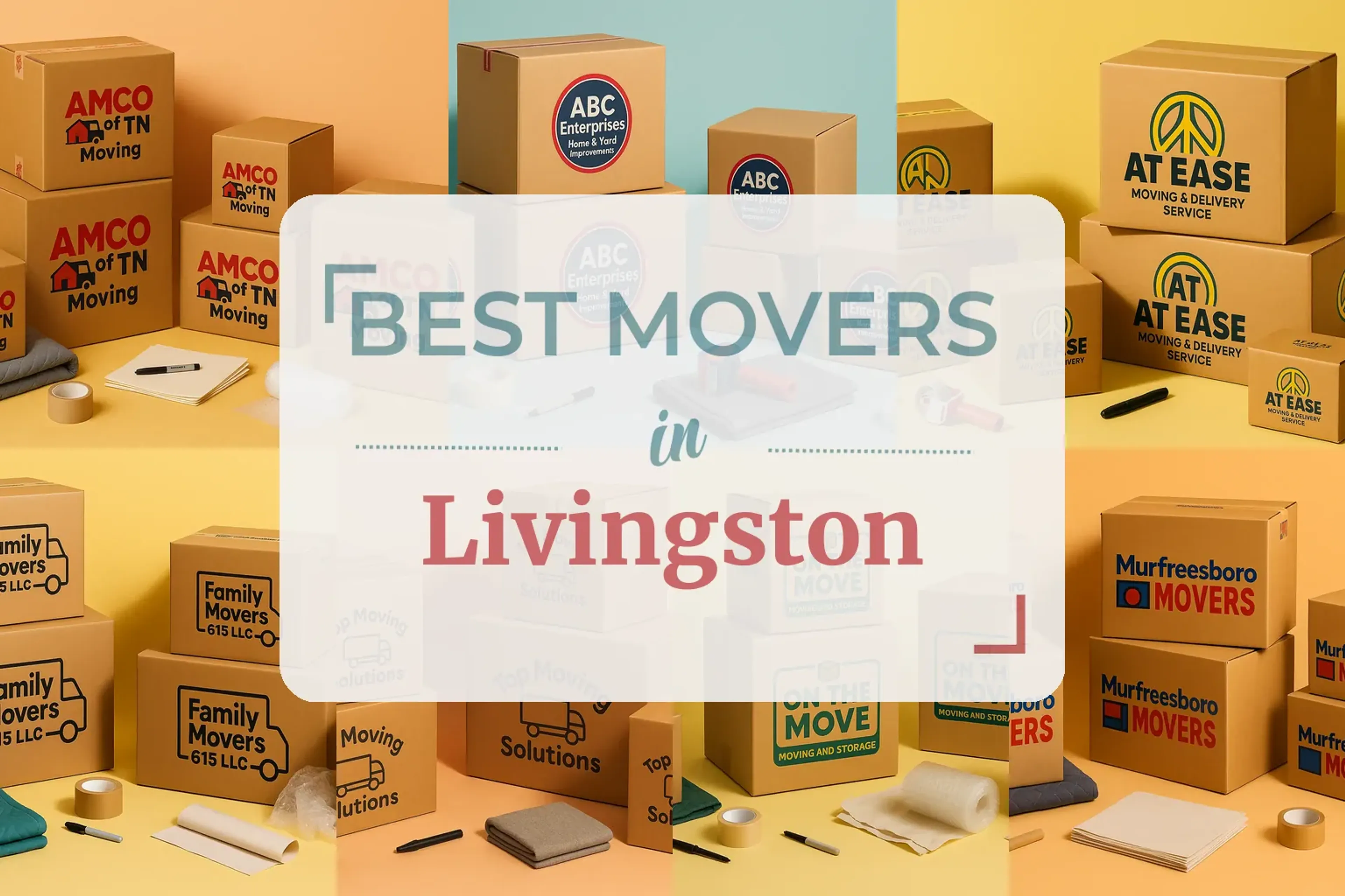 Side-by-side comparison of Livingston moving companies