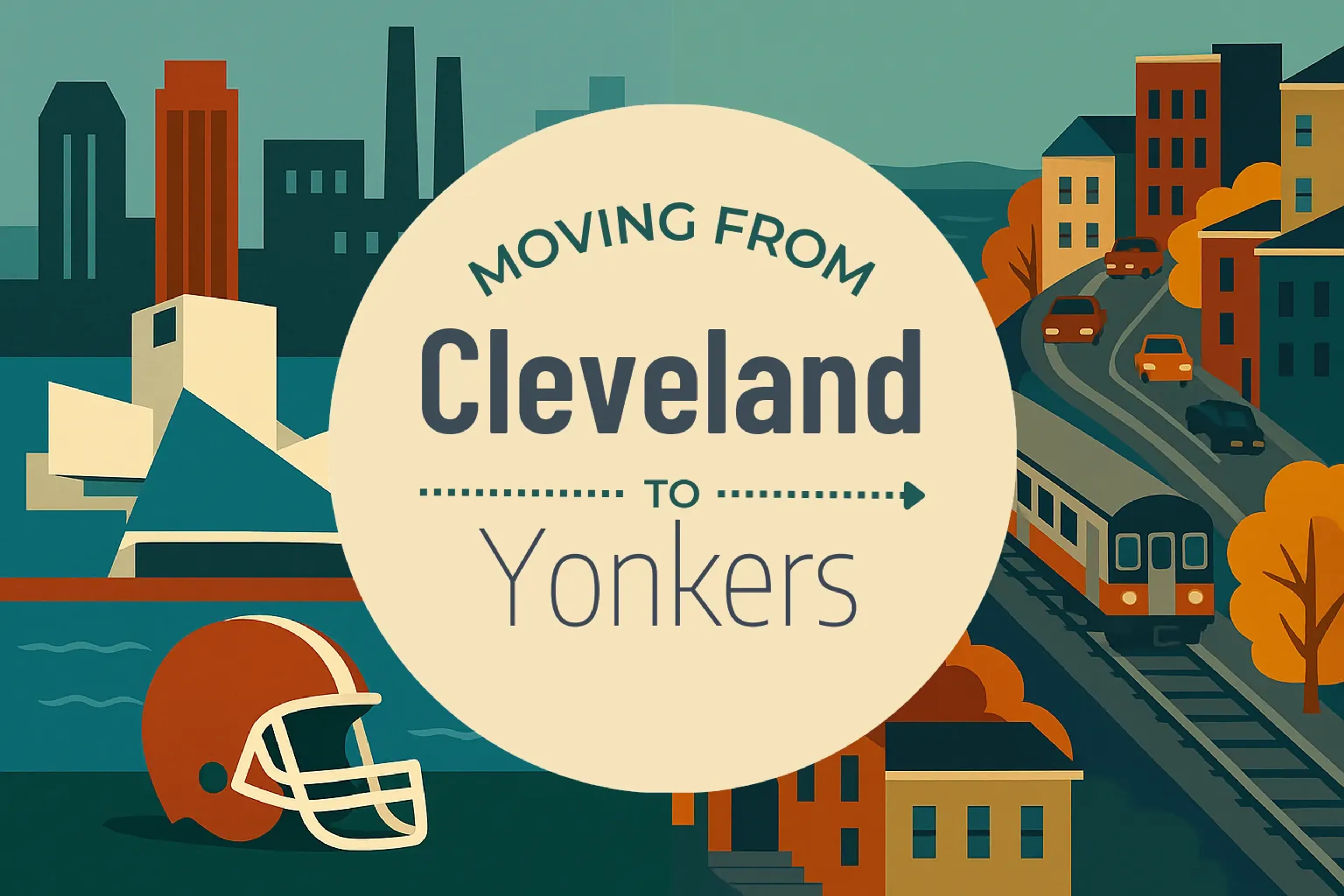 Side-by-side comparison of Cleveland to Yonkers moving companies