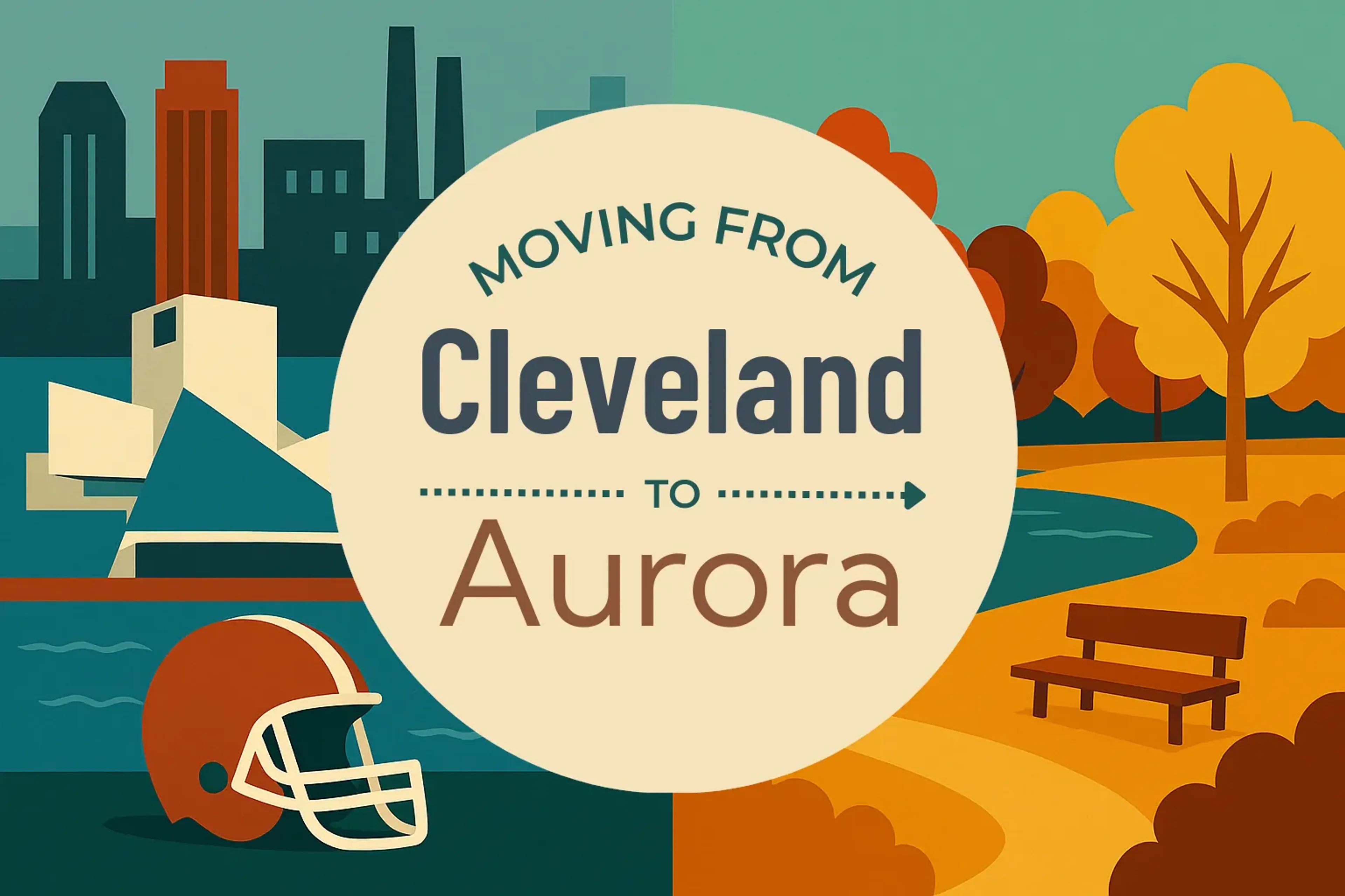 Side-by-side comparison of Cleveland to Aurora moving companies