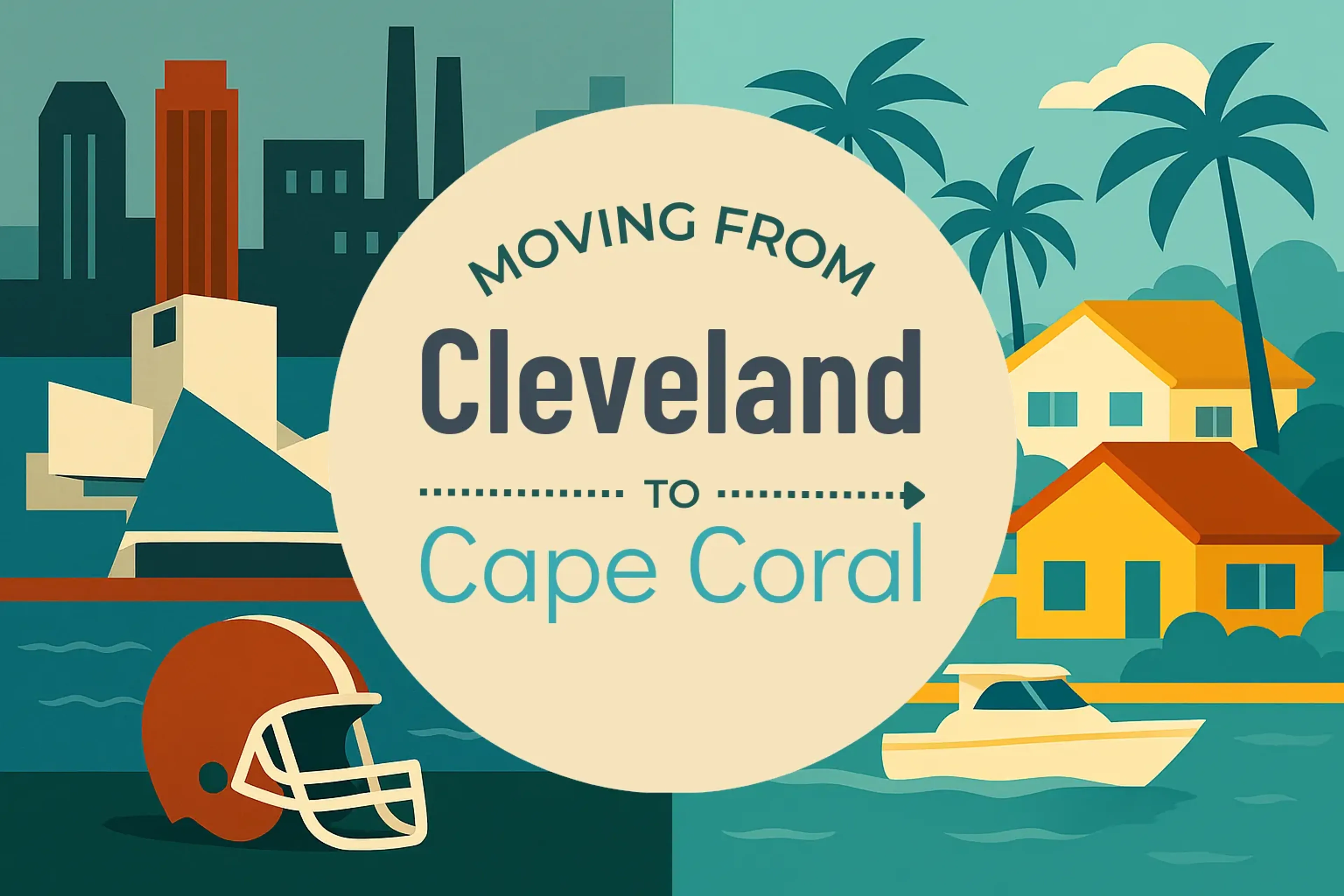 Side-by-side comparison of Cleveland to Cape Coral moving companies
