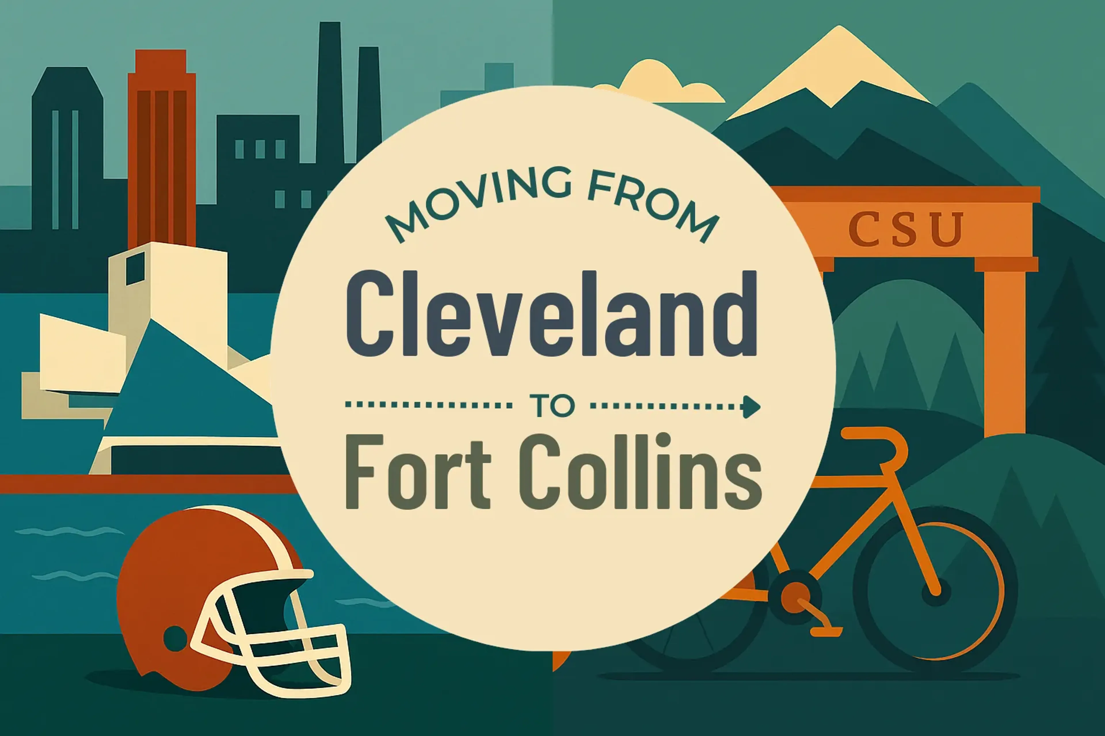 Side-by-side comparison of Cleveland to Fort Collins moving companies