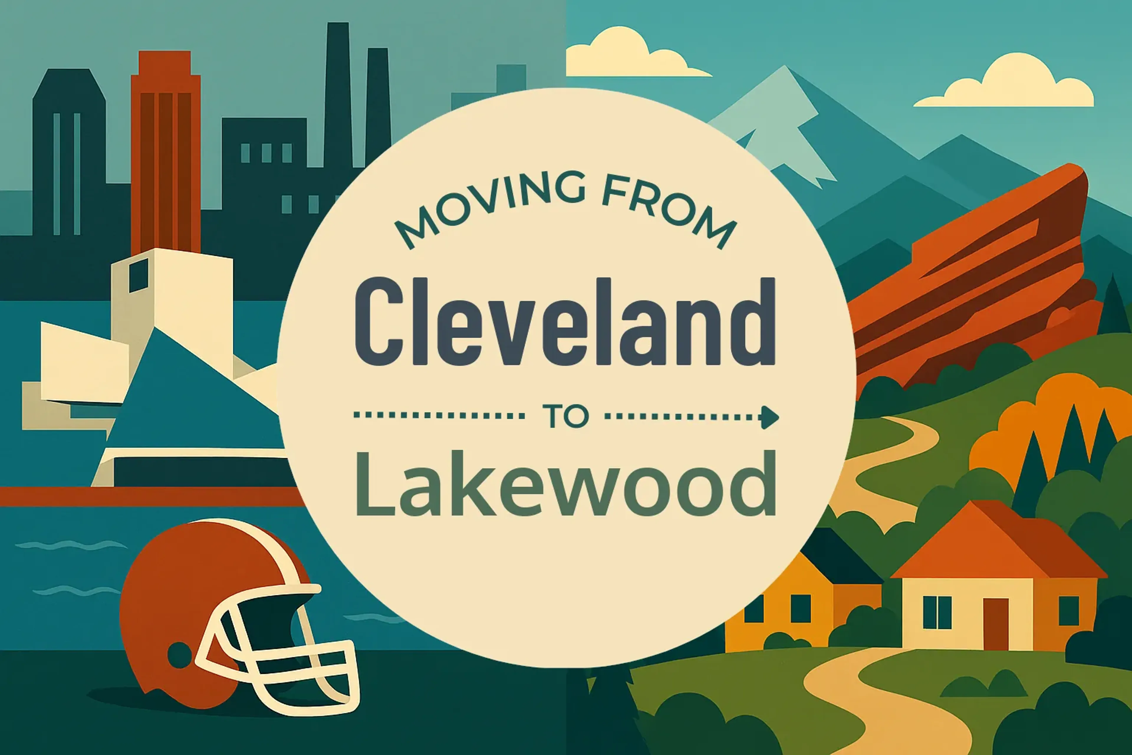 Side-by-side comparison of Cleveland to Lakewood moving companies