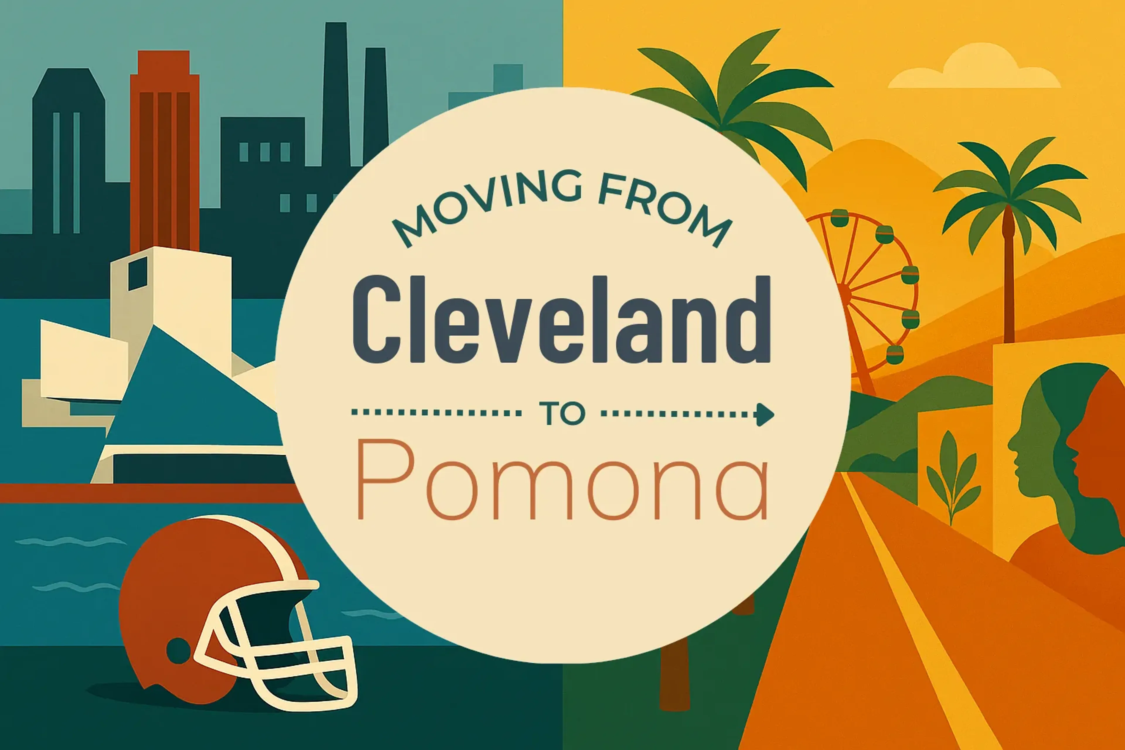 Side-by-side comparison of Cleveland to Pomona moving companies