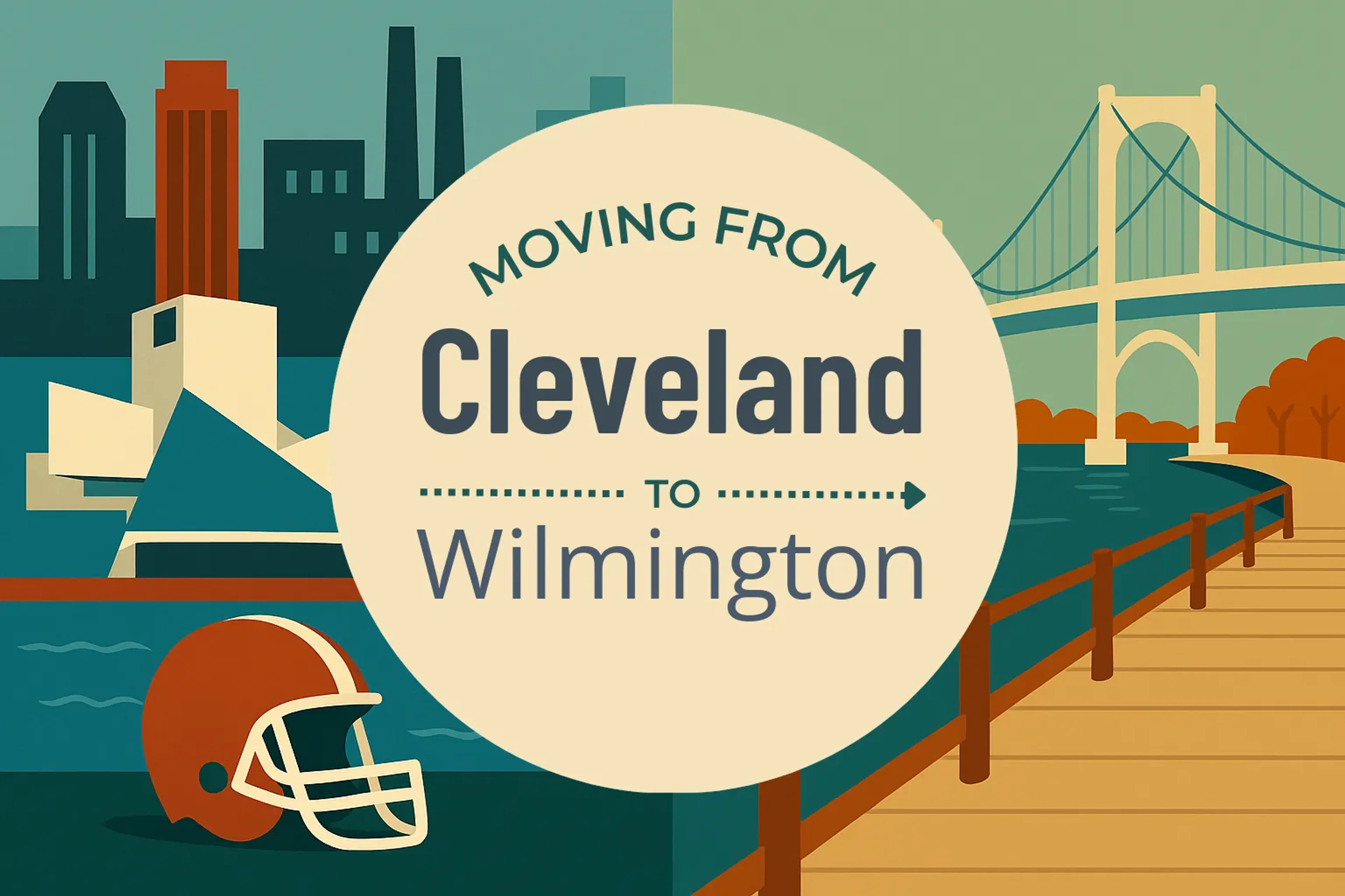 Side-by-side comparison of Cleveland to Wilmington moving companies