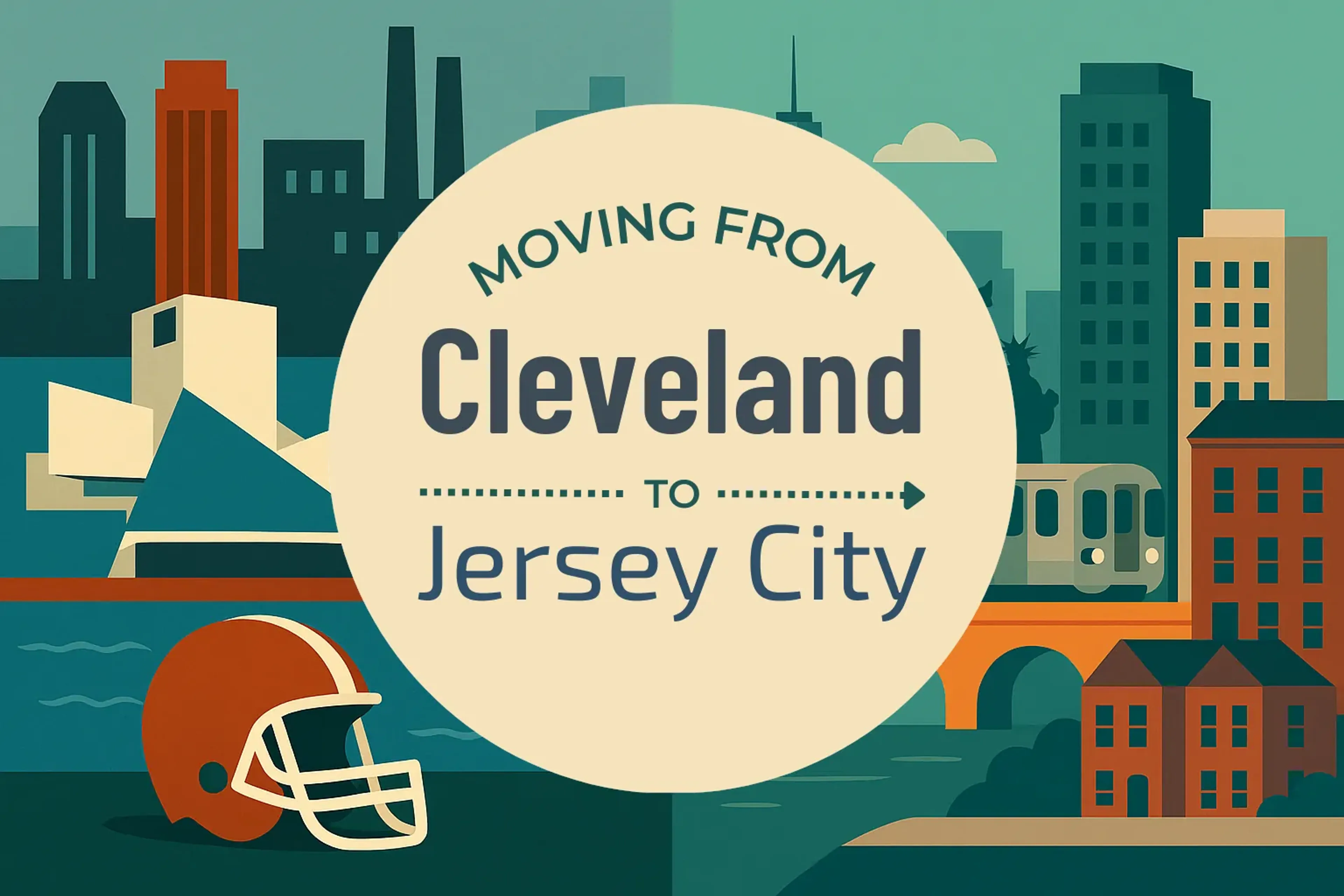 Side-by-side comparison of Cleveland to Jersey City moving companies
