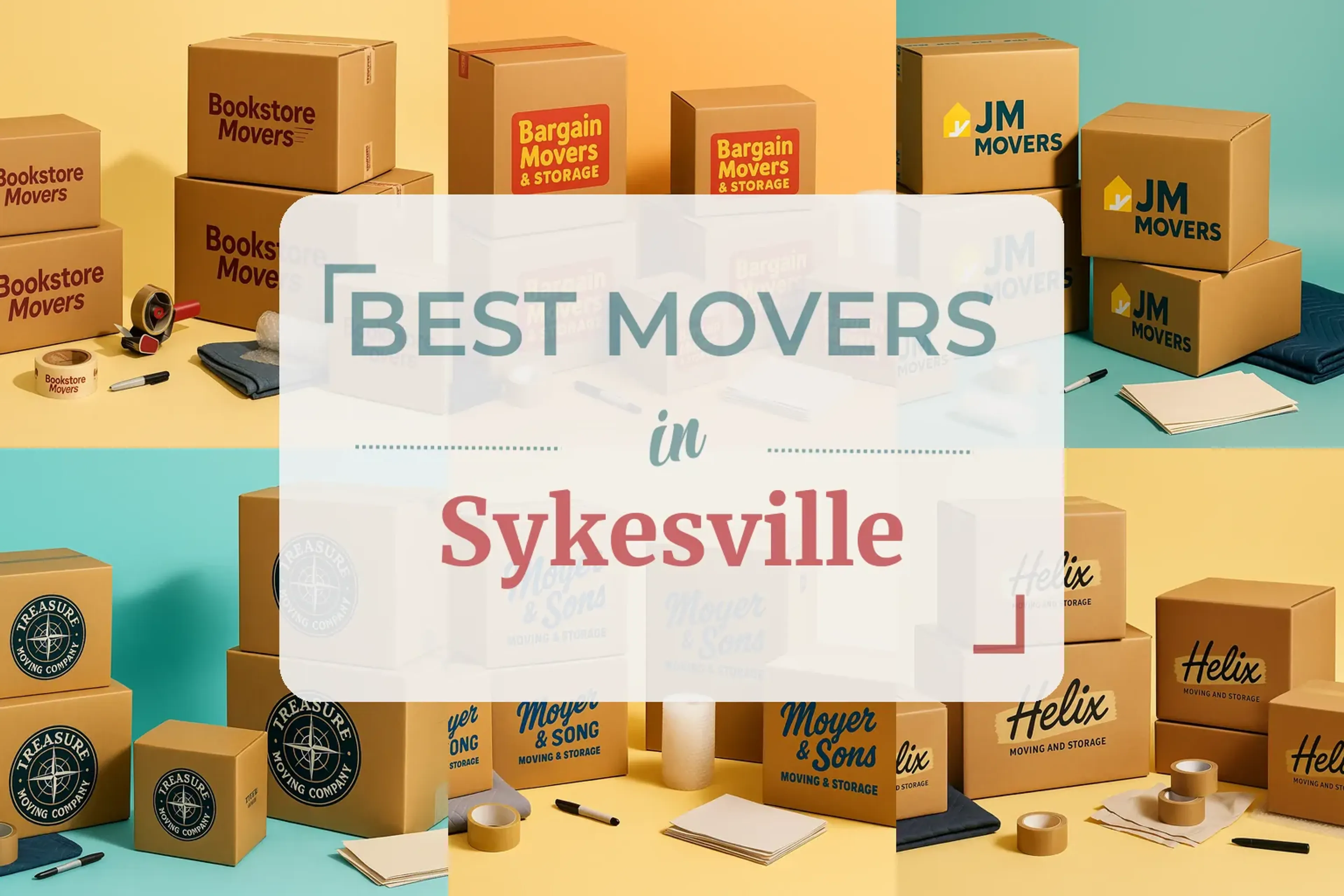 Side-by-side comparison of Sykesville moving companies