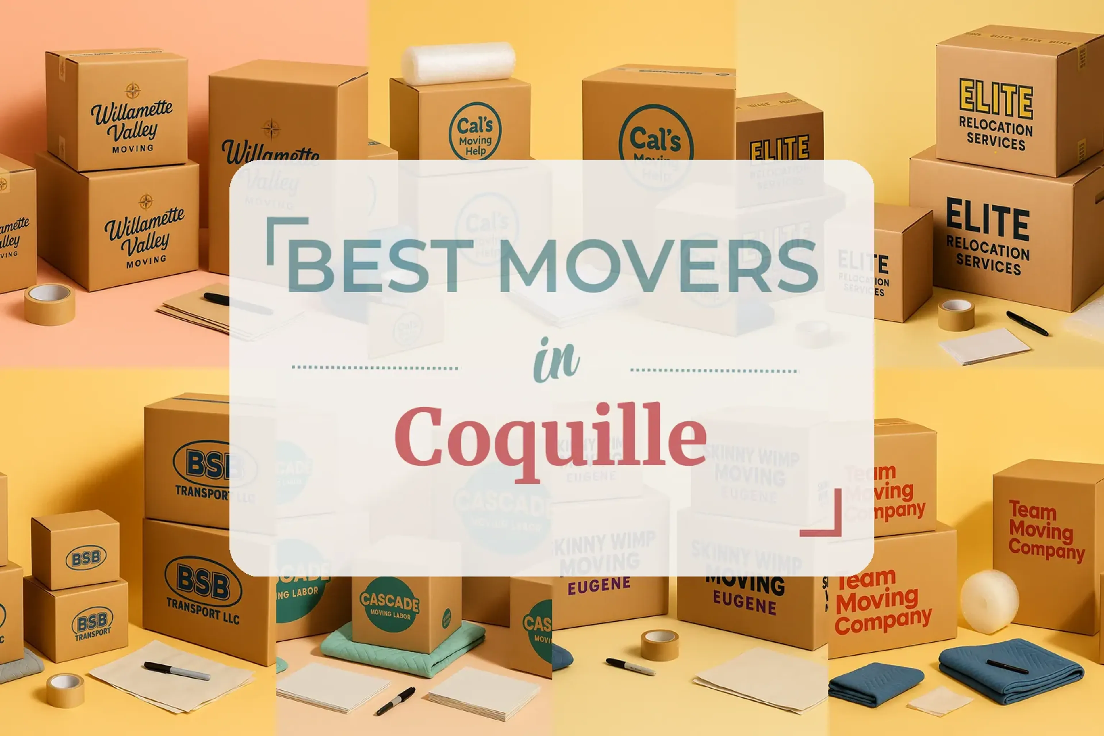 Side-by-side comparison of Coquille moving companies