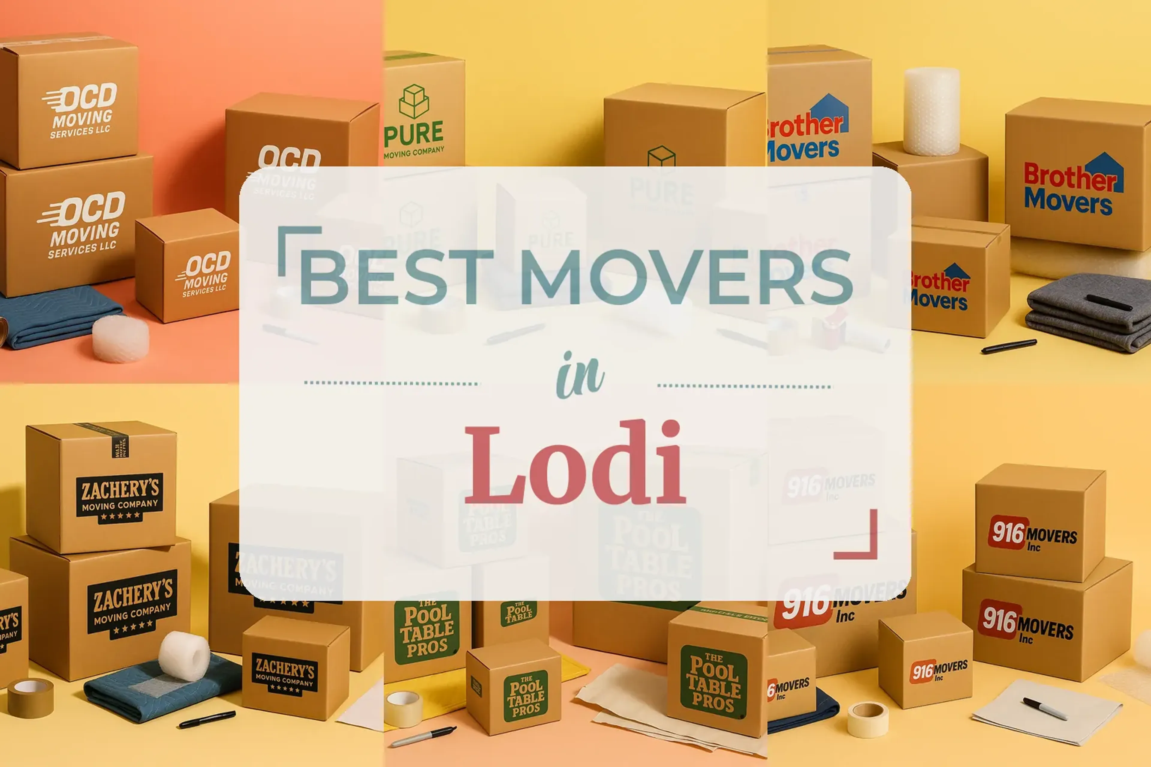 Side-by-side comparison of Lodi moving companies