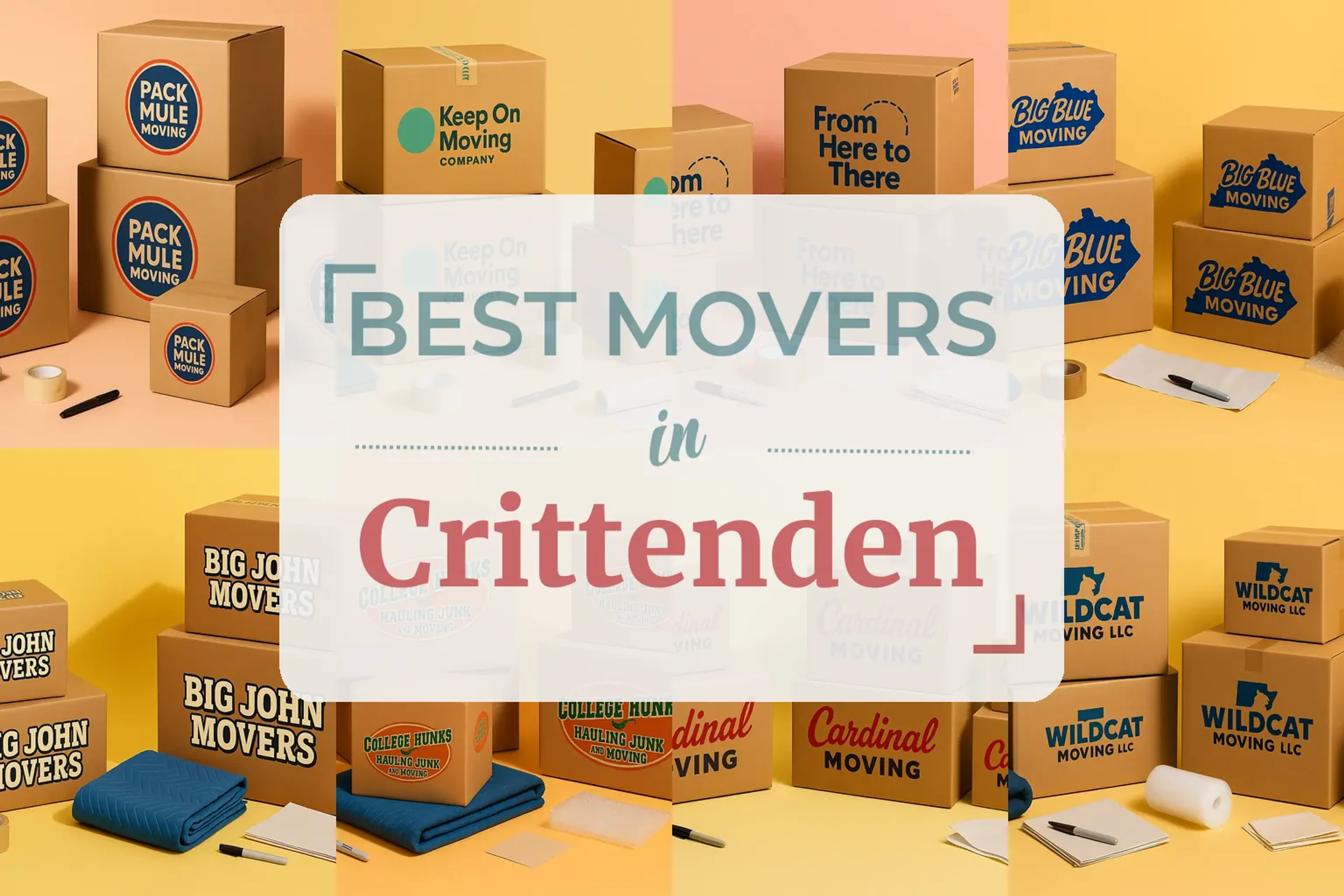 Side-by-side comparison of Crittenden moving companies