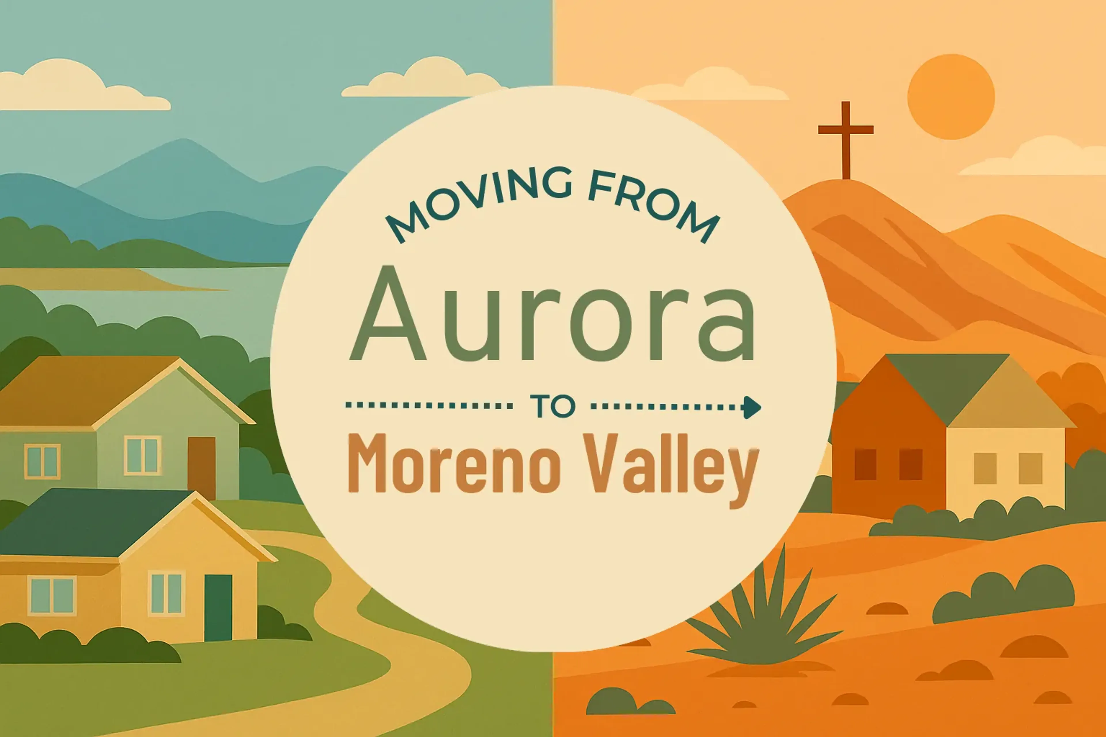 Side-by-side comparison of Aurora to Moreno Valley moving companies