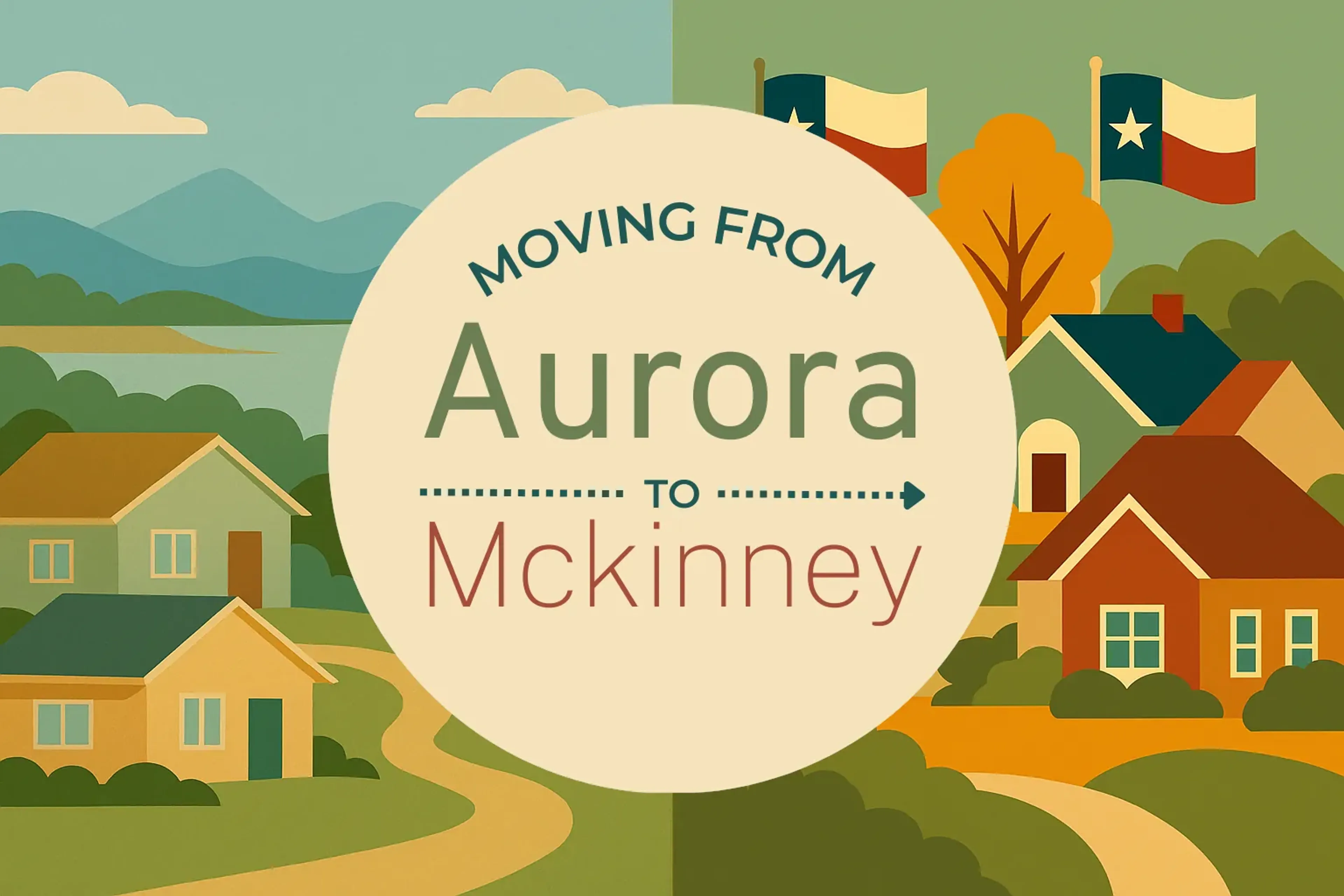 Side-by-side comparison of Aurora to Mckinney moving companies