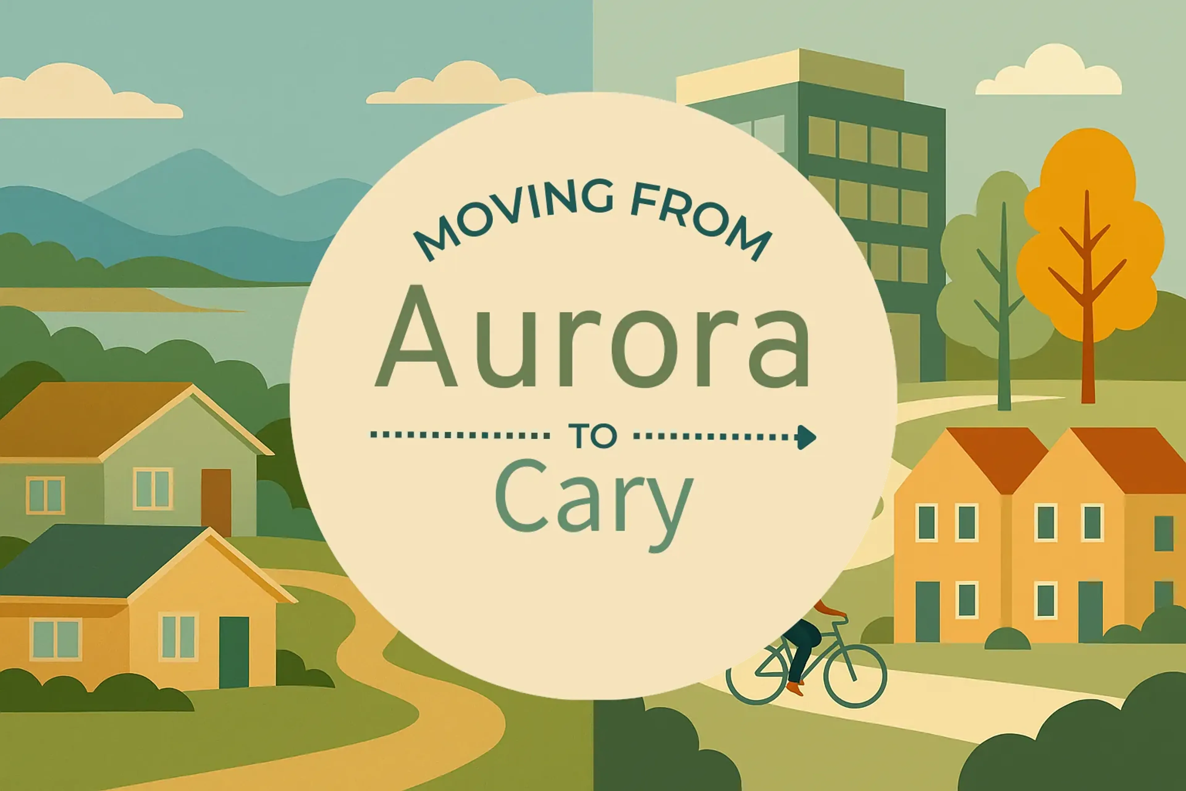Side-by-side comparison of Aurora to Cary moving companies