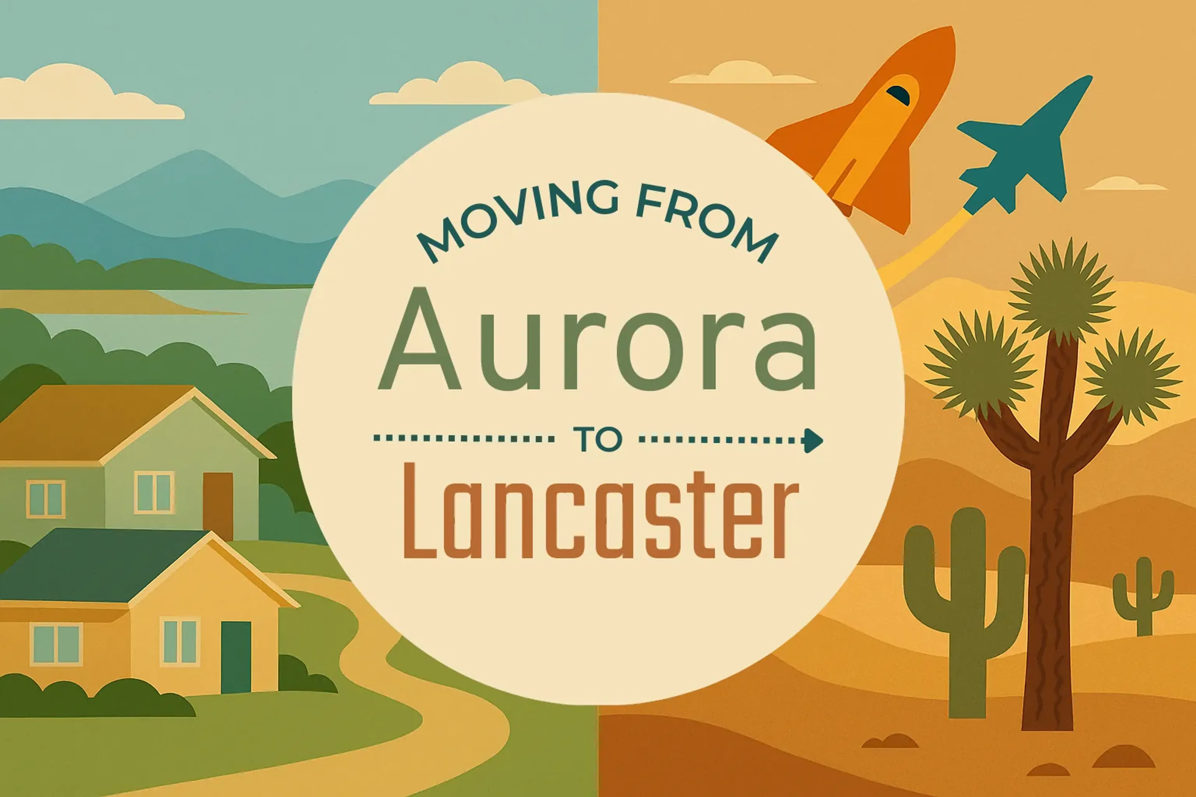 Side-by-side comparison of Aurora to Lancaster moving companies