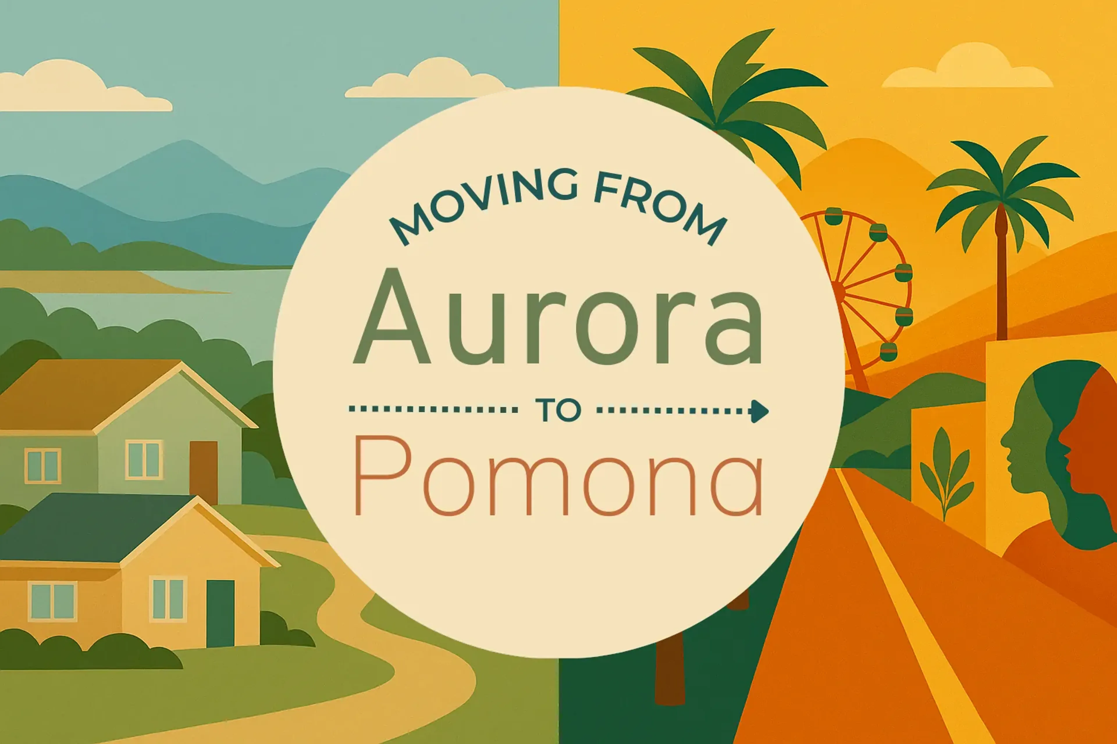 Side-by-side comparison of Aurora to Pomona moving companies