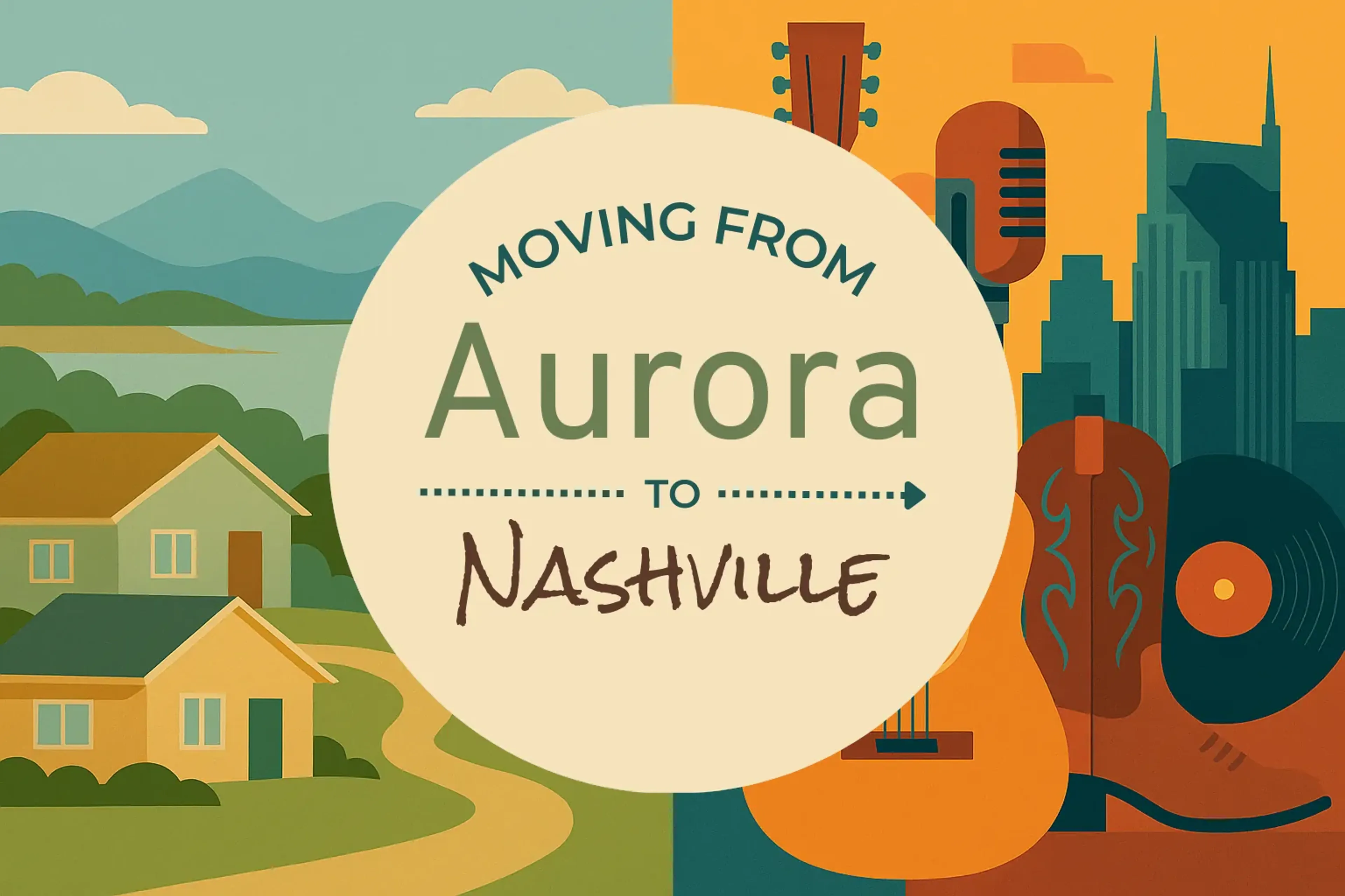 Side-by-side comparison of Aurora to Nashville moving companies