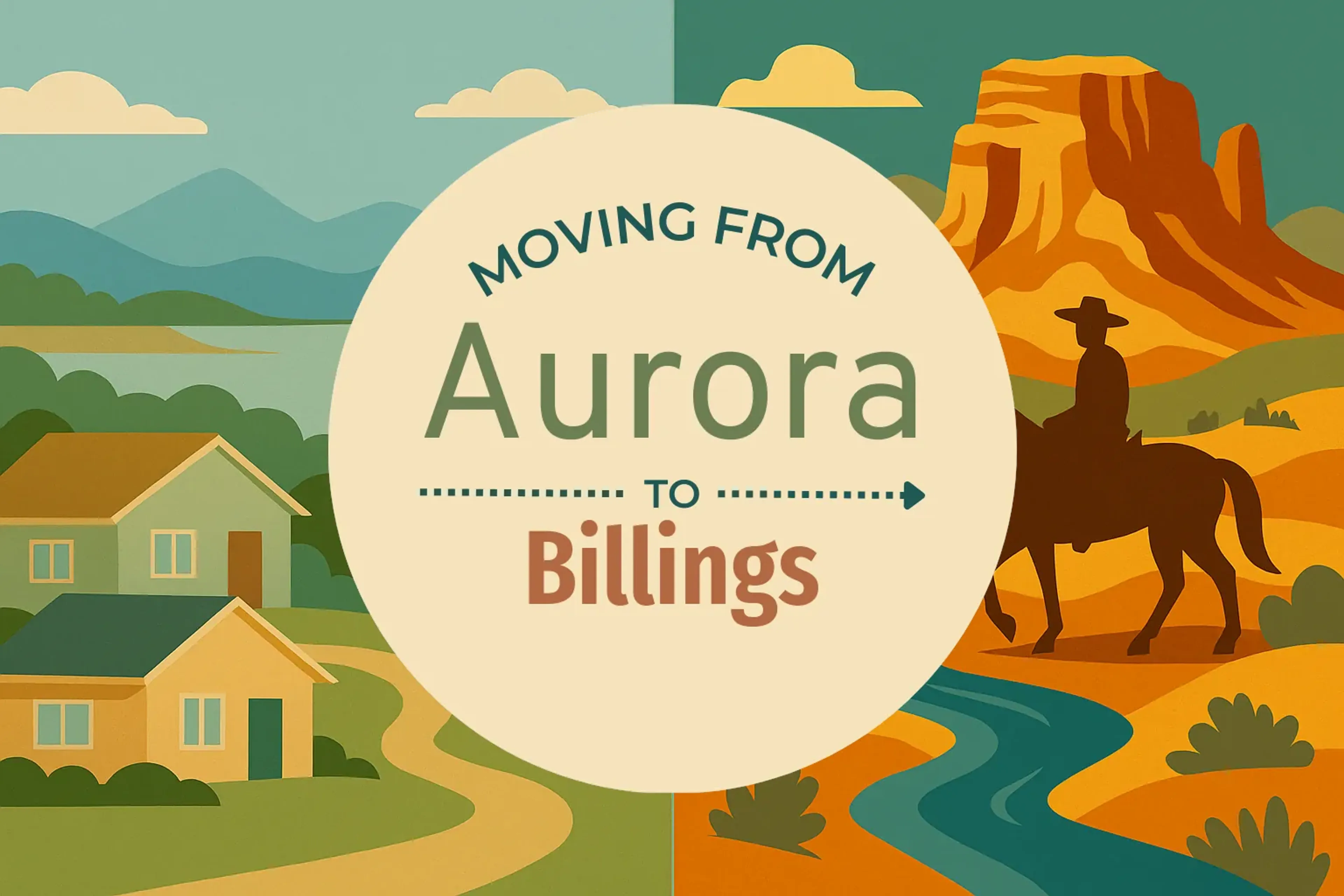 Side-by-side comparison of Aurora to Billings moving companies