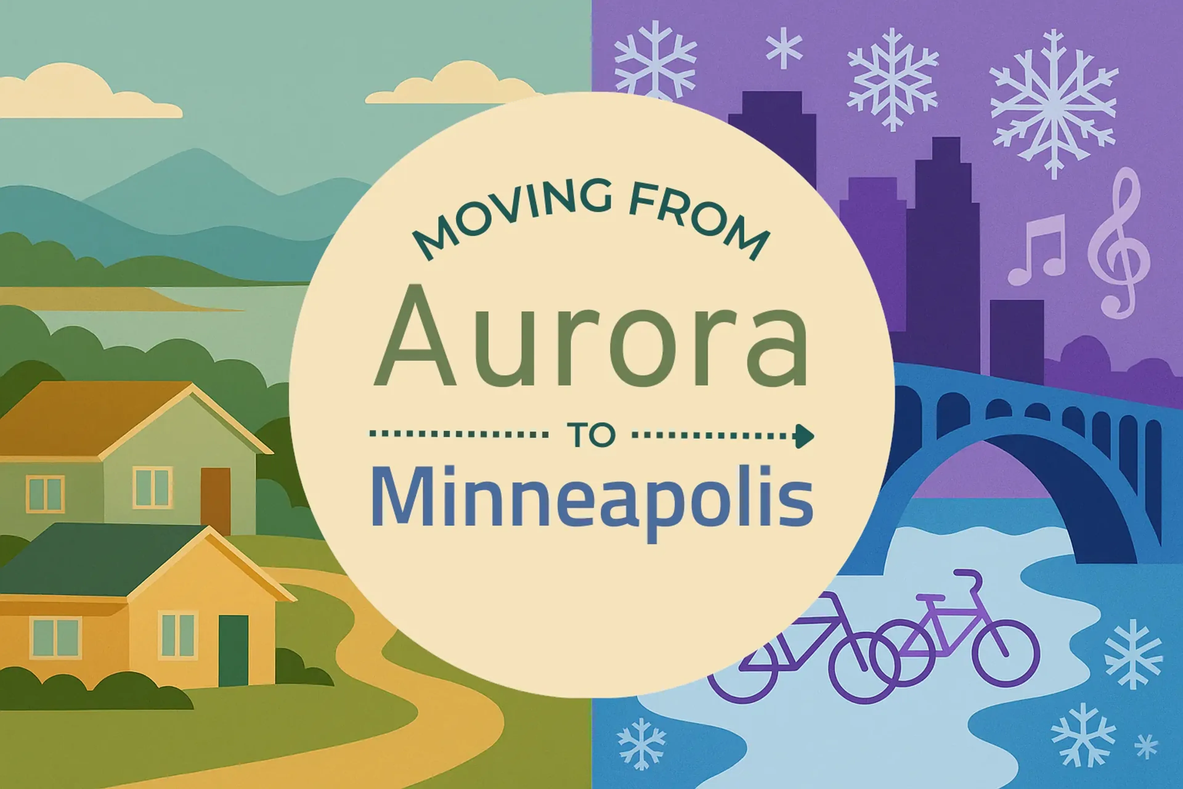 Side-by-side comparison of Aurora to Minneapolis moving companies