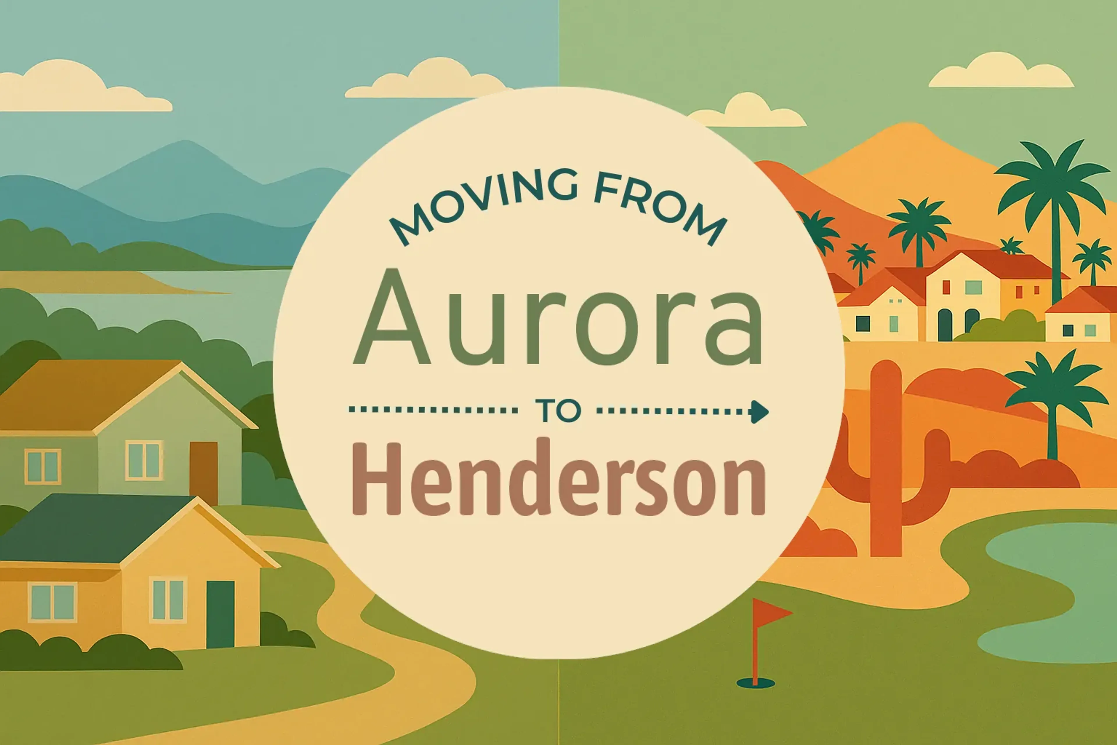 Side-by-side comparison of Aurora to Henderson moving companies