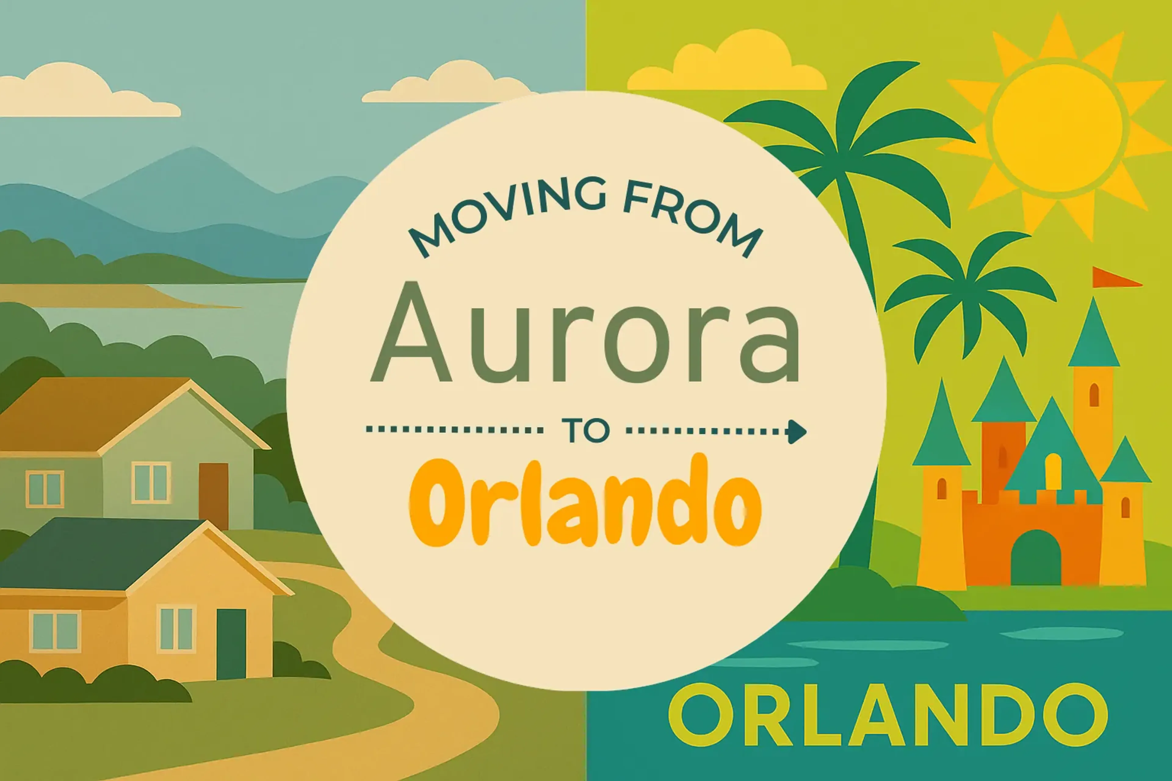 Side-by-side comparison of Aurora to Orlando moving companies