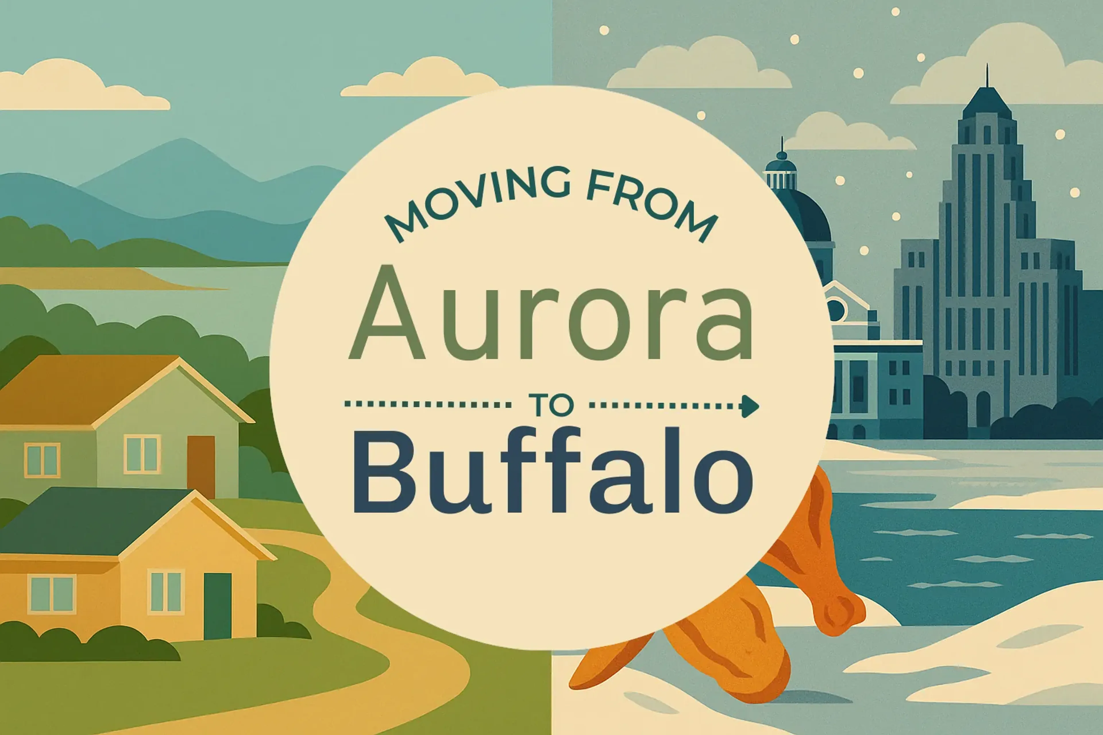 Side-by-side comparison of Aurora to Buffalo moving companies