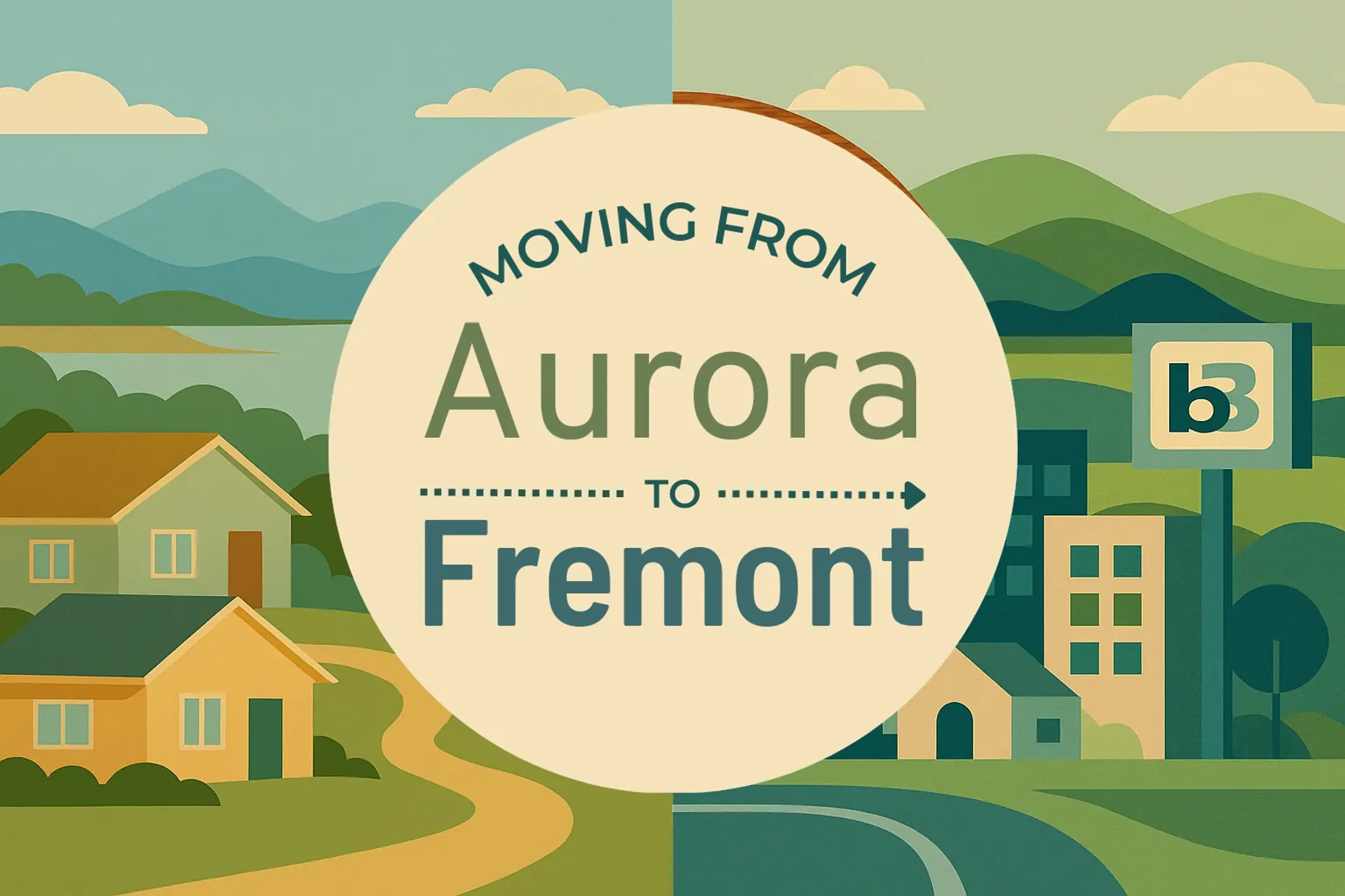 Side-by-side comparison of Aurora to Fremont moving companies