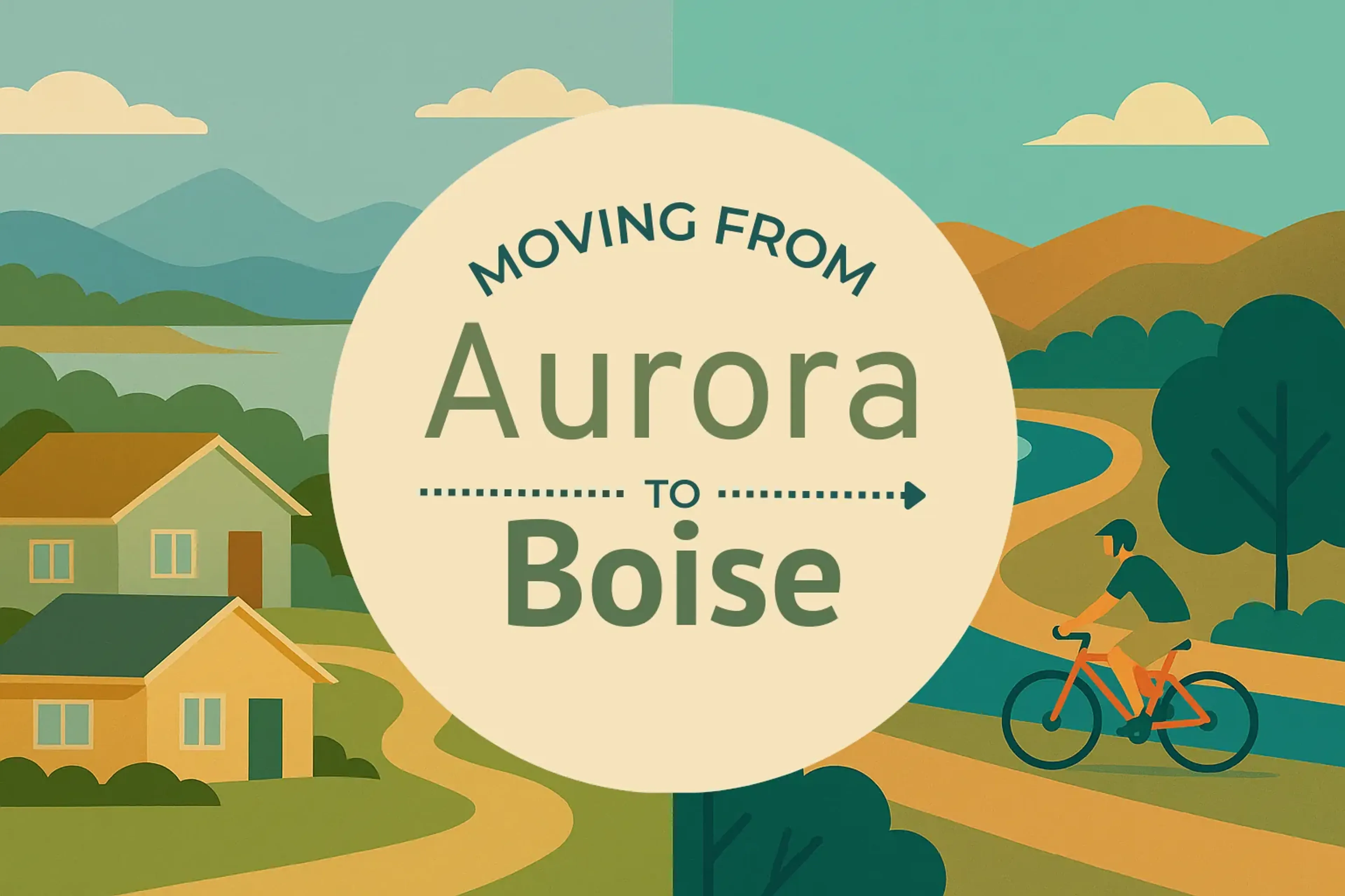 Side-by-side comparison of Aurora to Boise moving companies