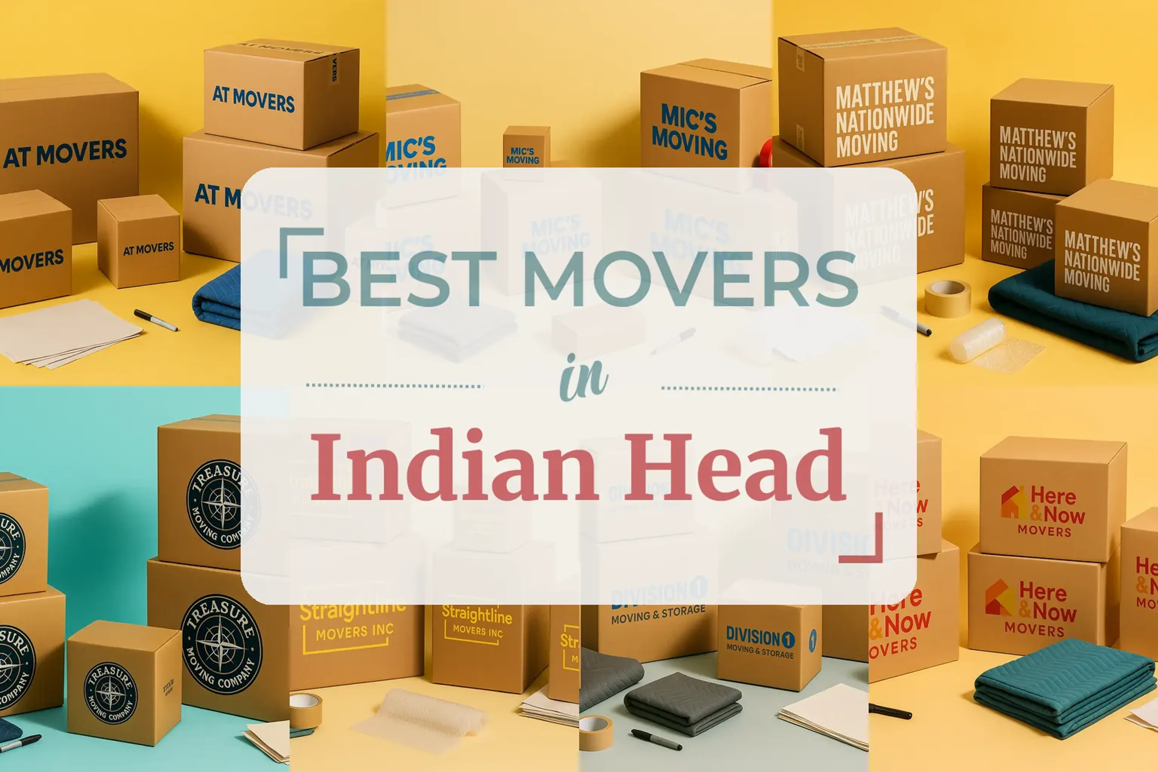 Side-by-side comparison of Indian Head moving companies