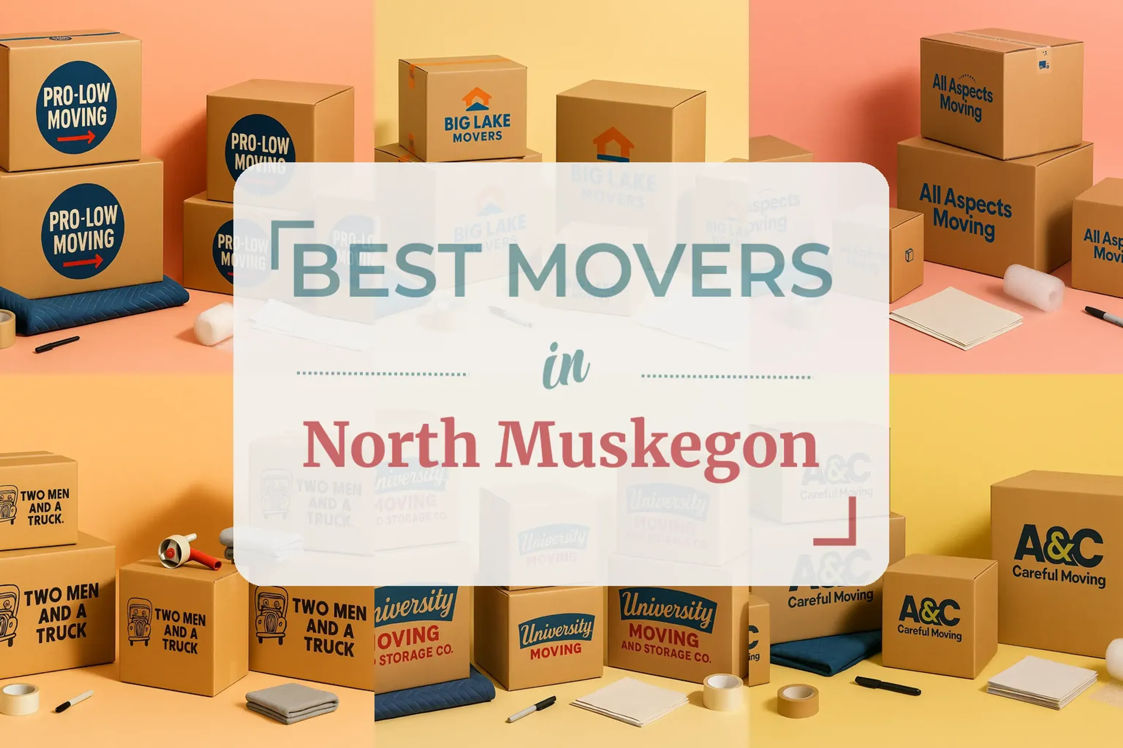Side-by-side comparison of North Muskegon moving companies