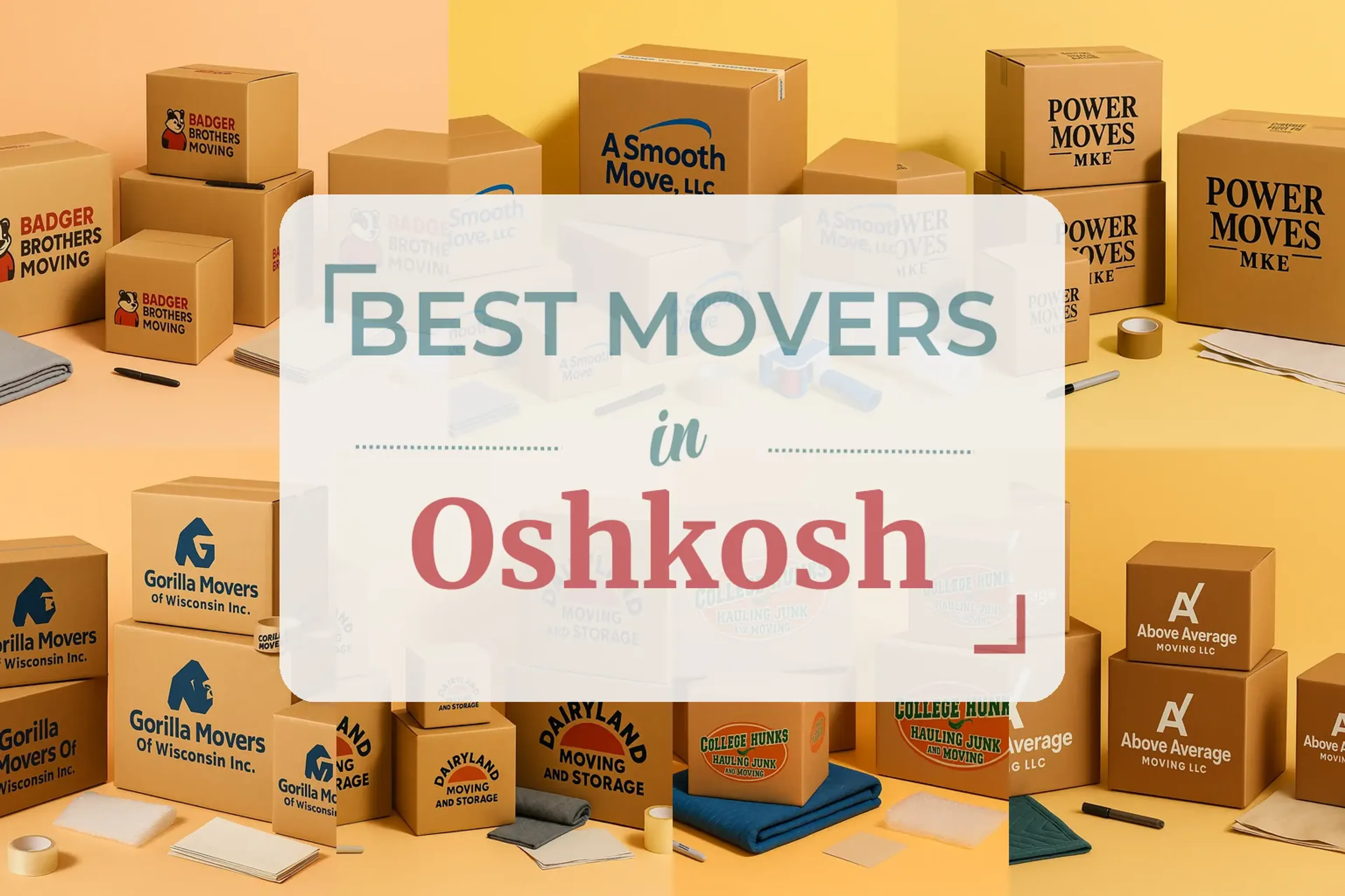 Side-by-side comparison of Oshkosh moving companies