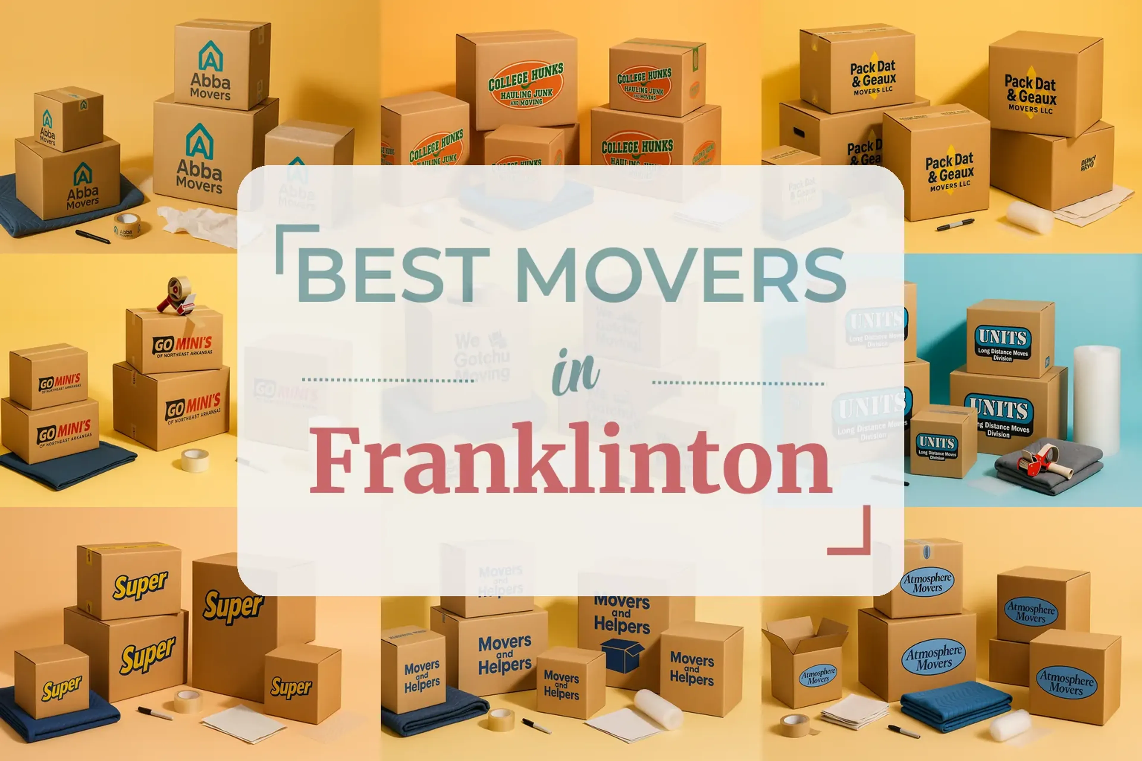 Side-by-side comparison of Franklinton moving companies
