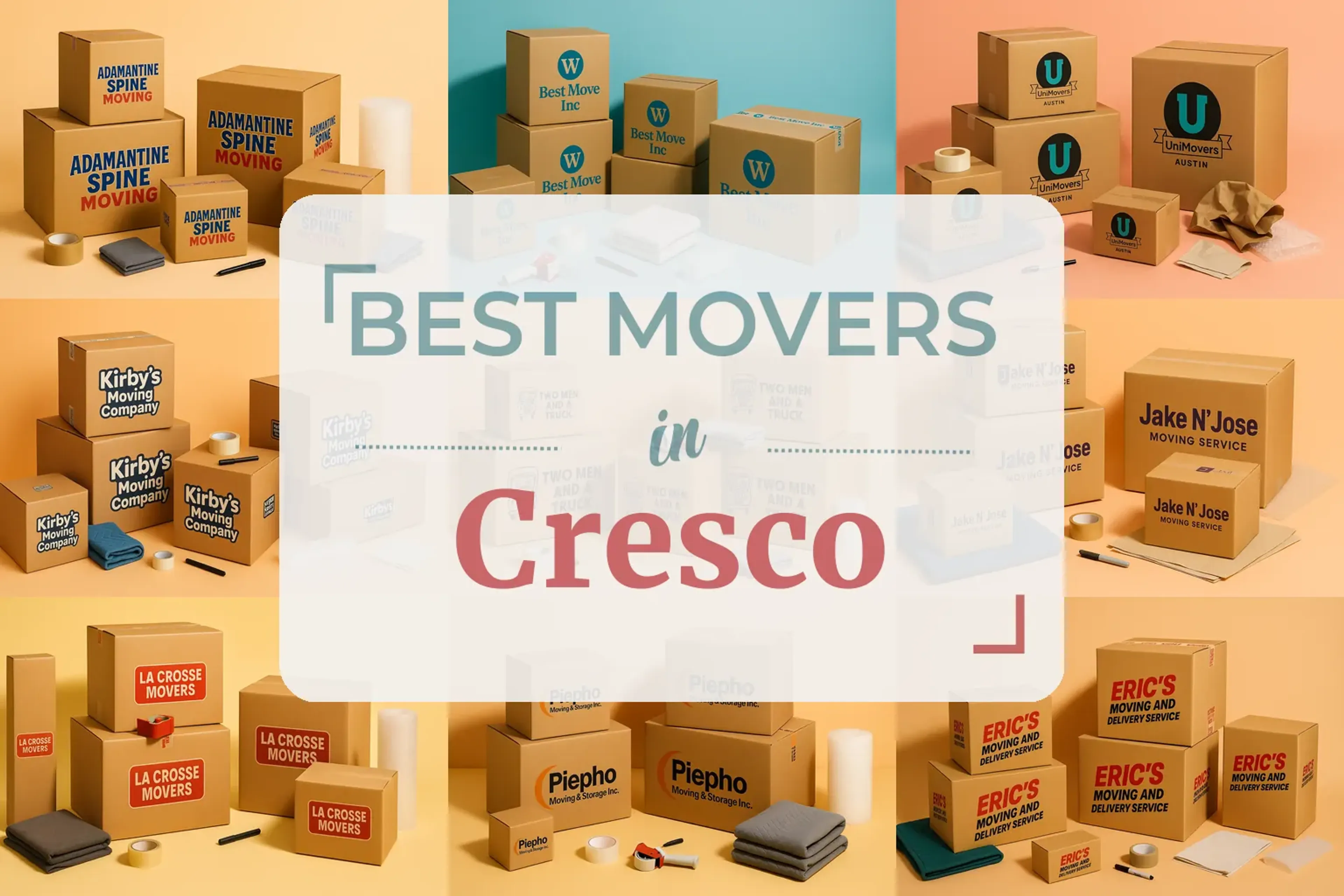 Side-by-side comparison of Cresco moving companies