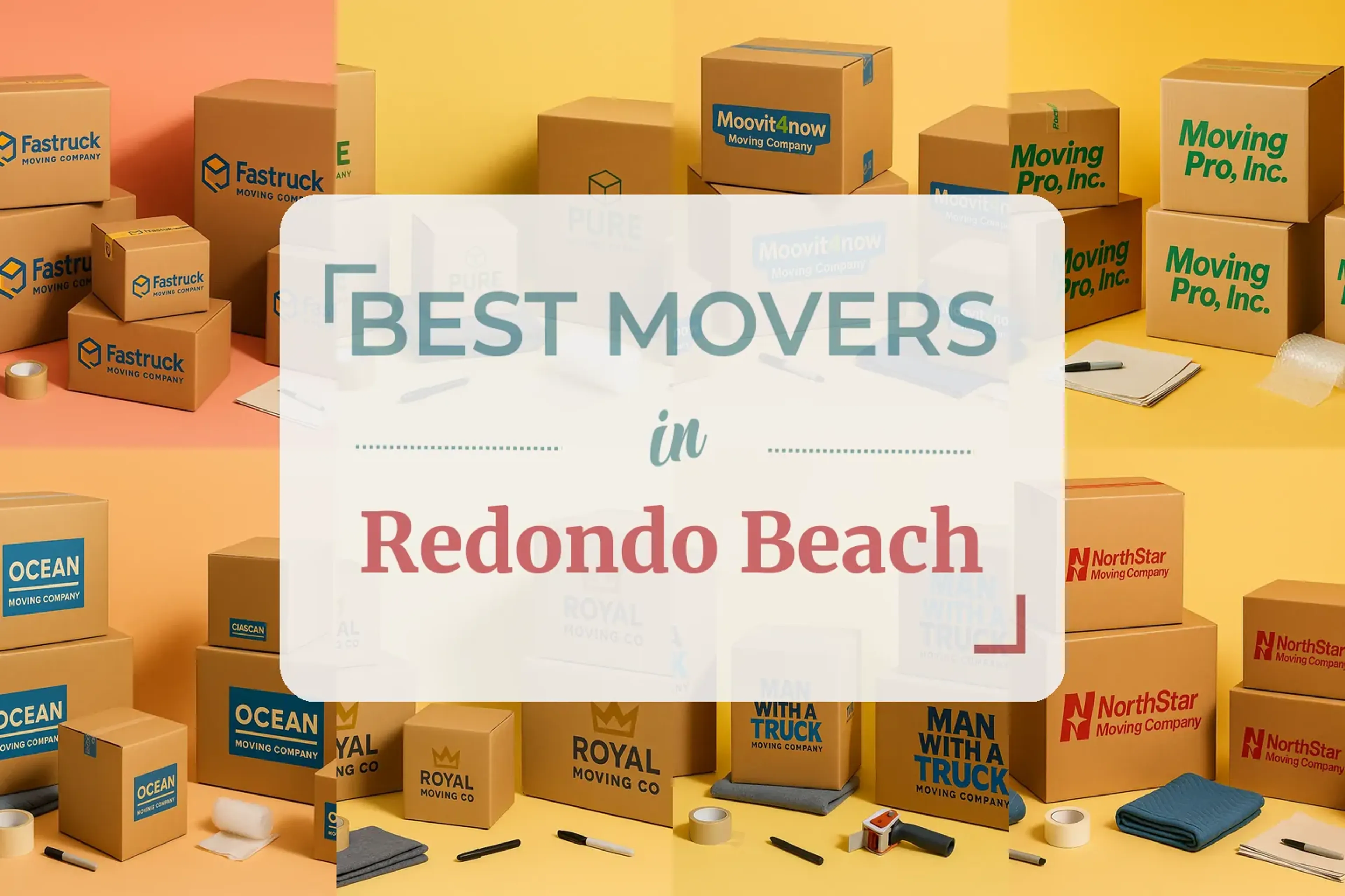 Side-by-side comparison of Redondo Beach moving companies
