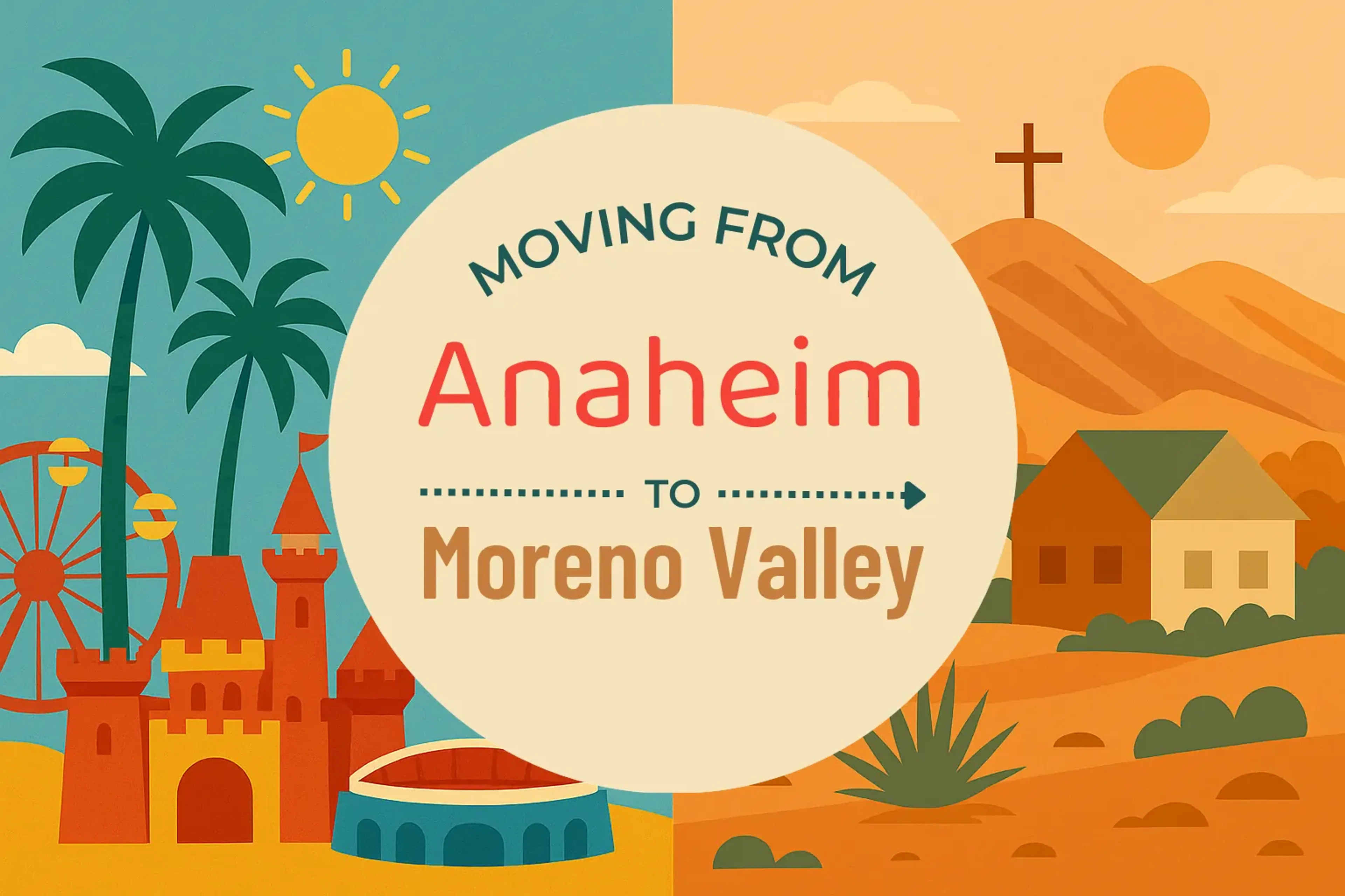 Anaheim to Moreno Valley featured image