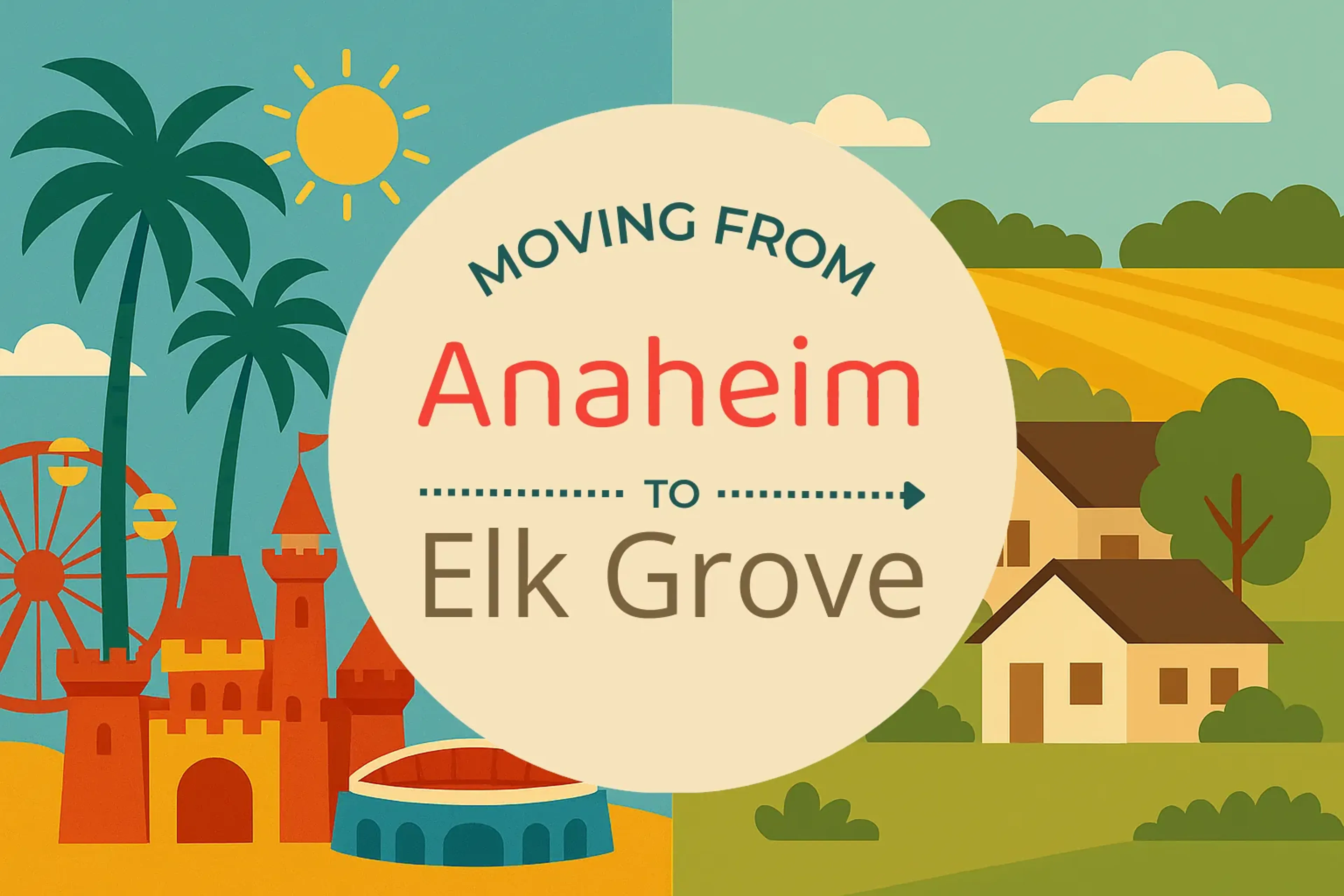 Anaheim to Elk Grove featured image