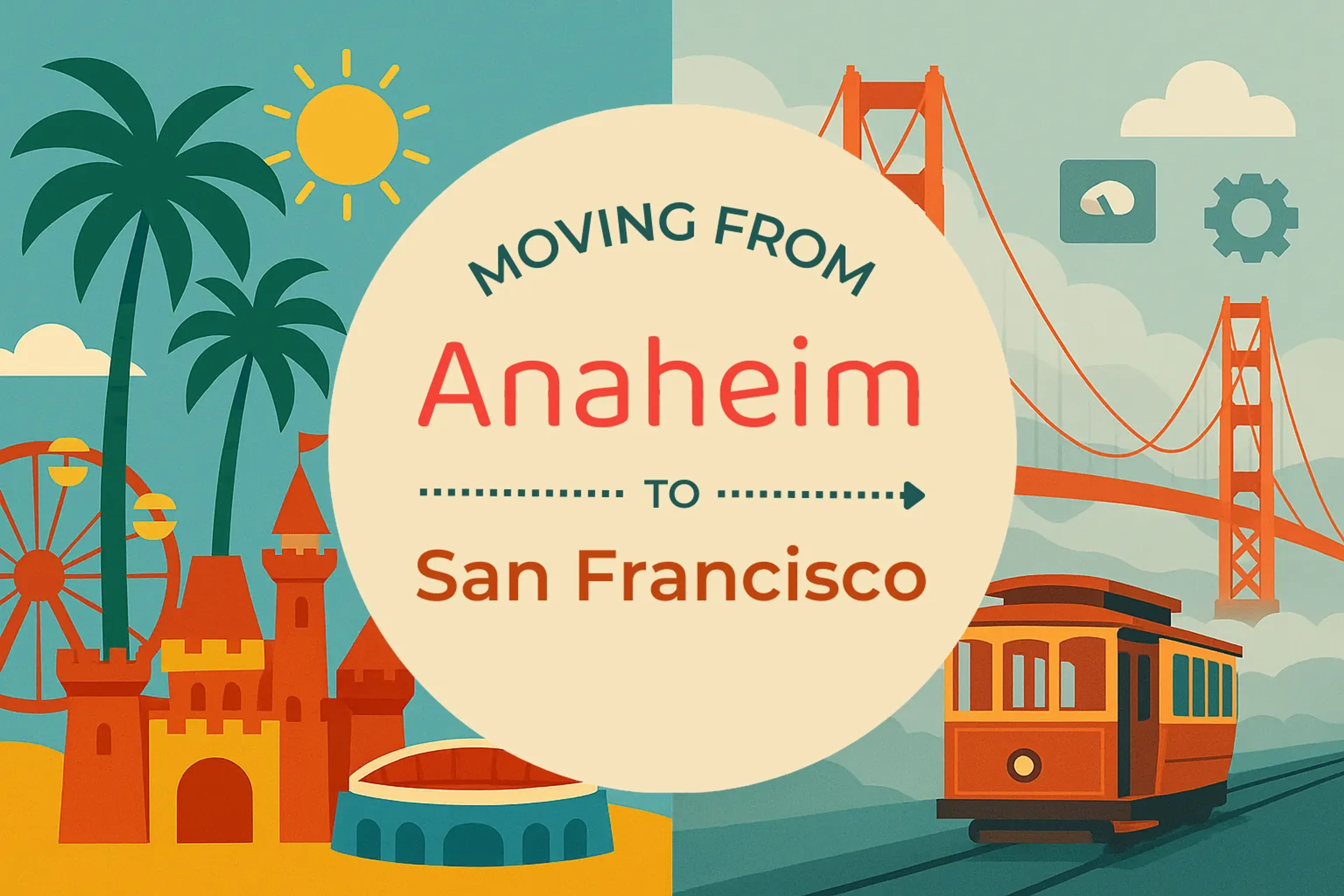 Anaheim to San Francisco featured image