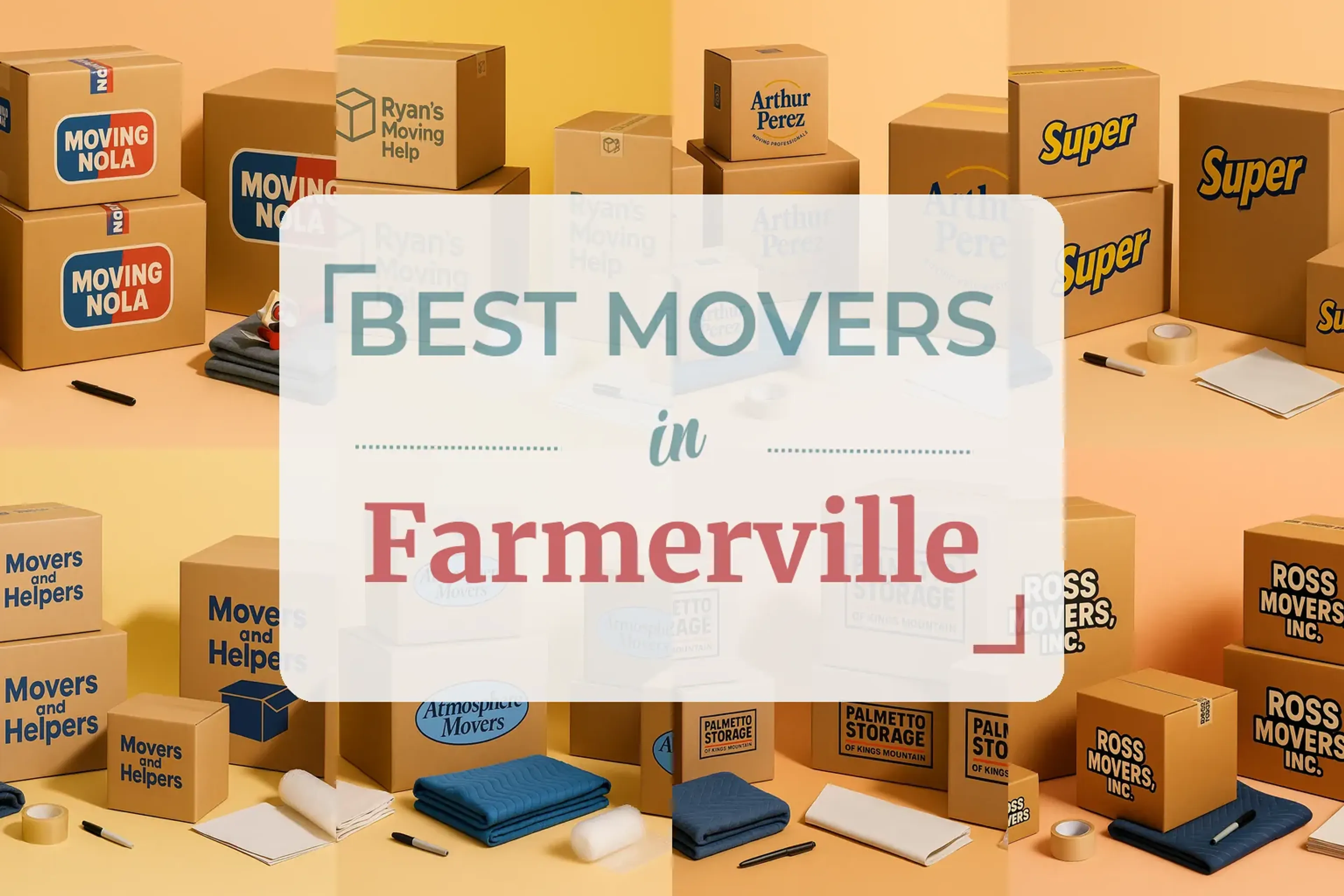 Side-by-side comparison of Farmerville moving companies